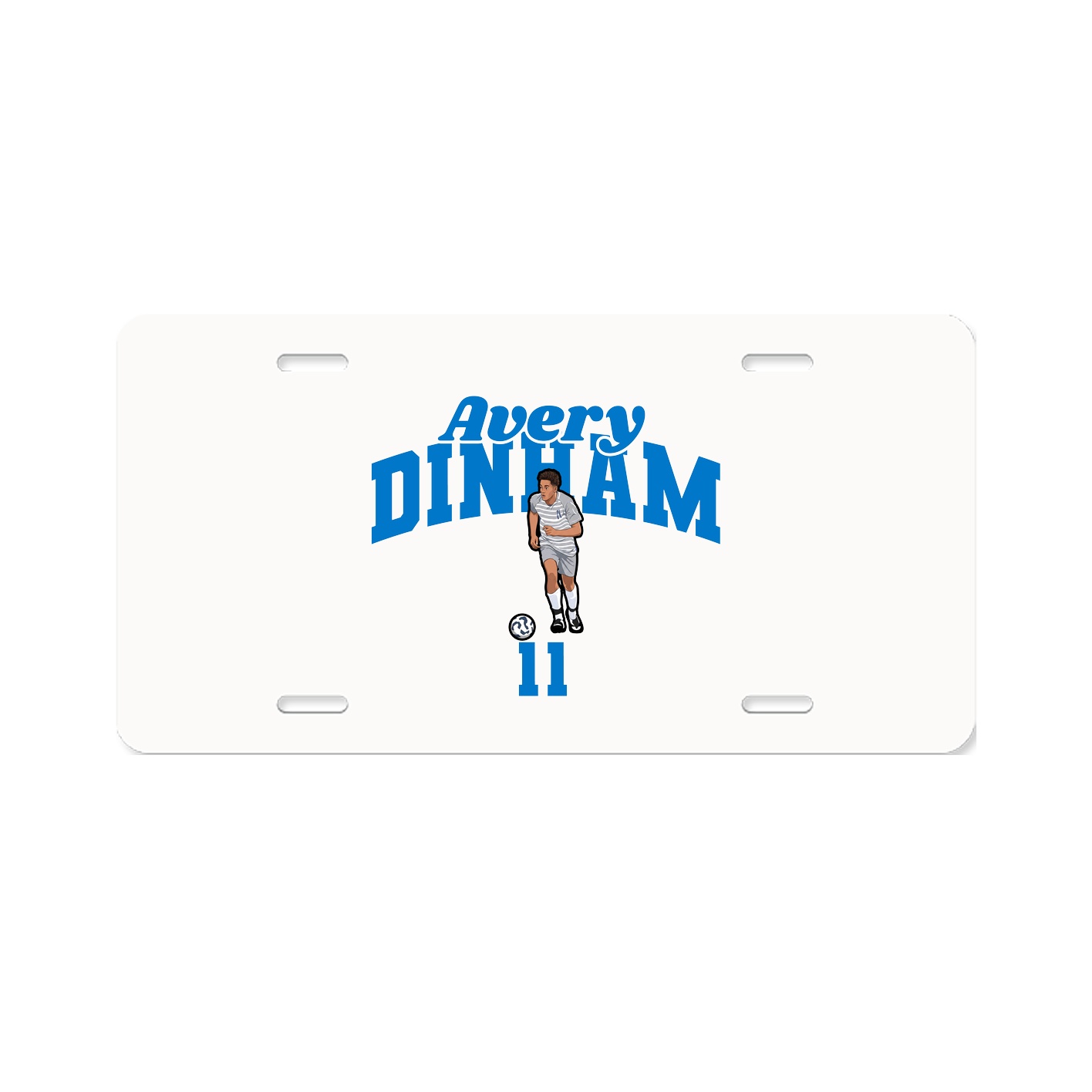 License Plate — Signature Arch in Classic
