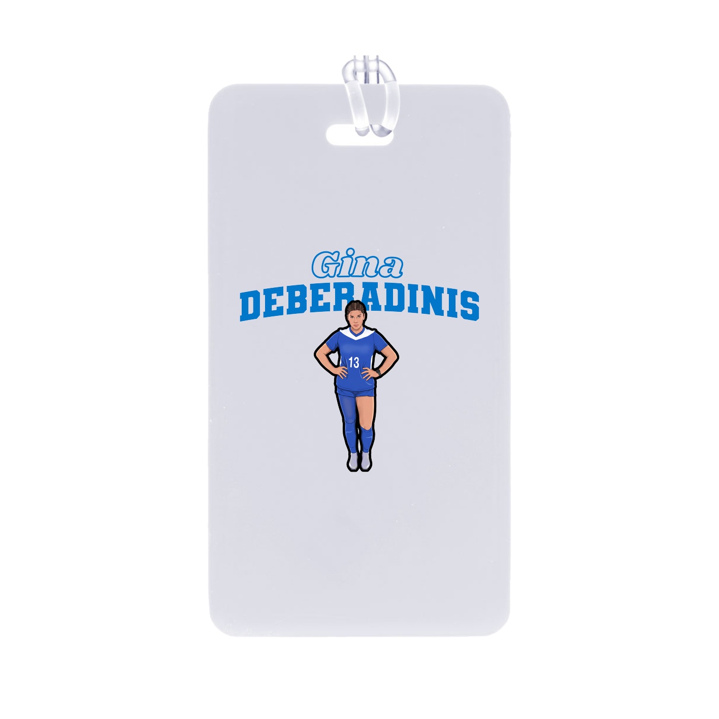 Bag Tag — Name Arch in Classic