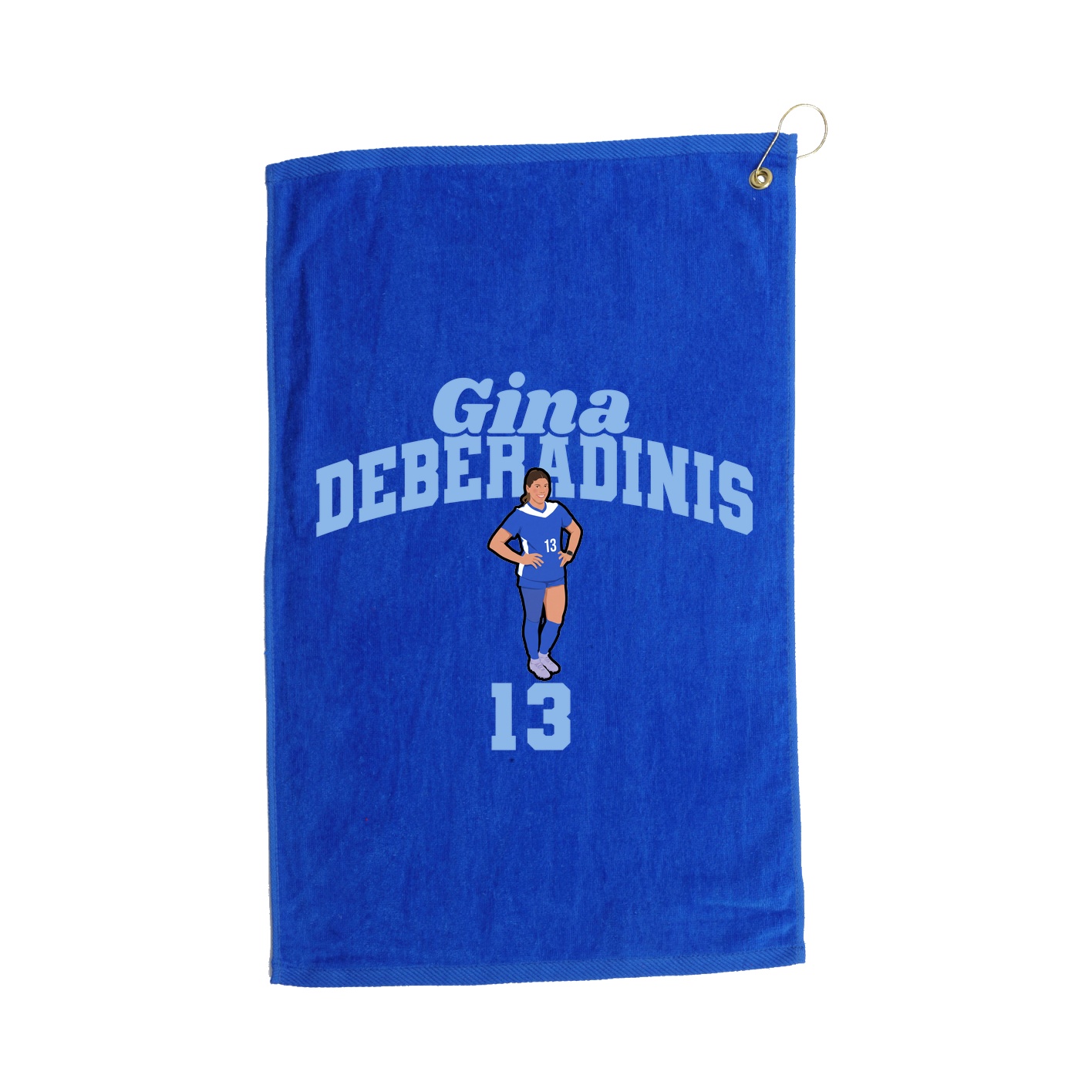 Golf Towel — Signature Arch in Royal