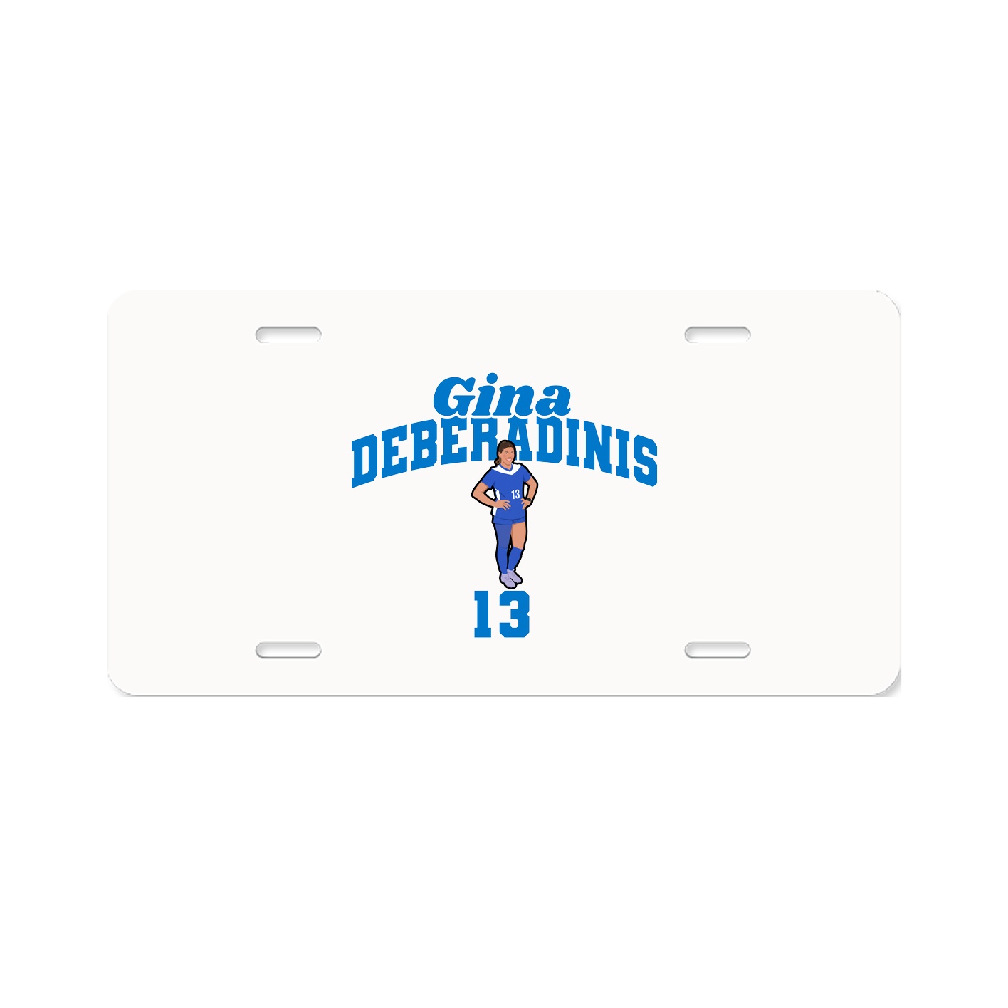 License Plate — Signature Arch in Classic