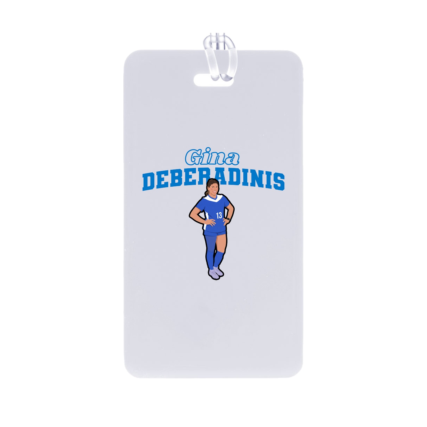 Bag Tag — Name Arch in Classic