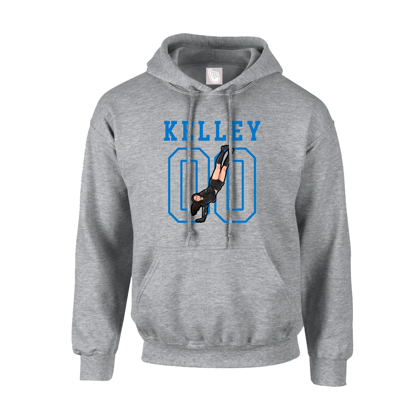 Hoodie — Shirsey in Grey