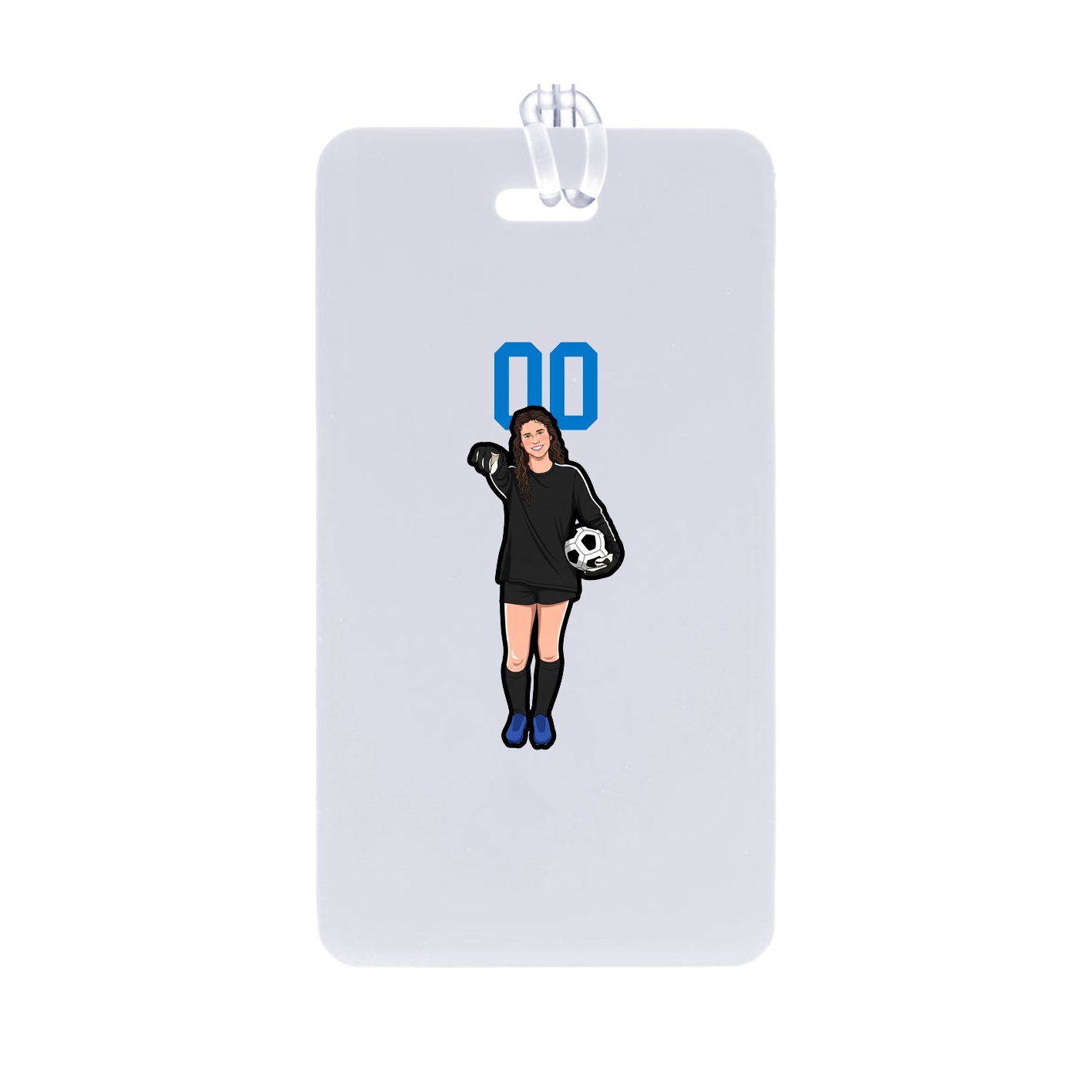Bag Tag — Number Top in Classic