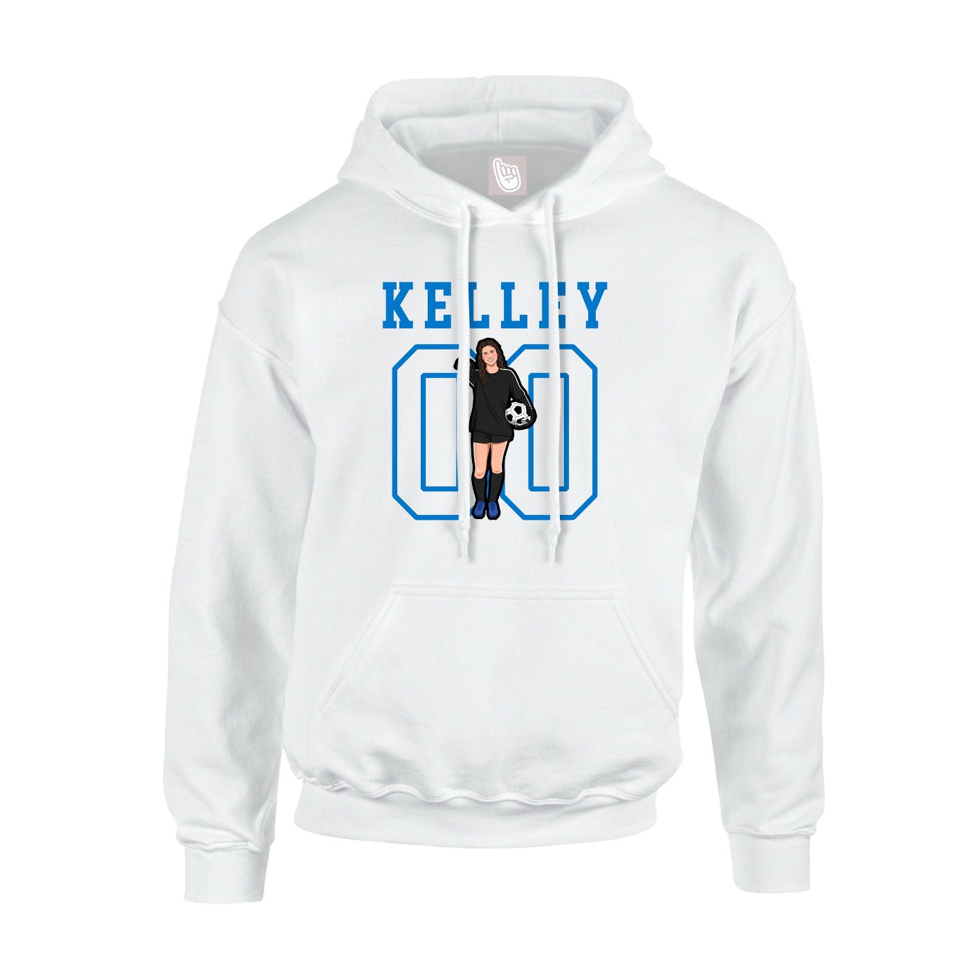Youth Hoodie — Shirsey in White