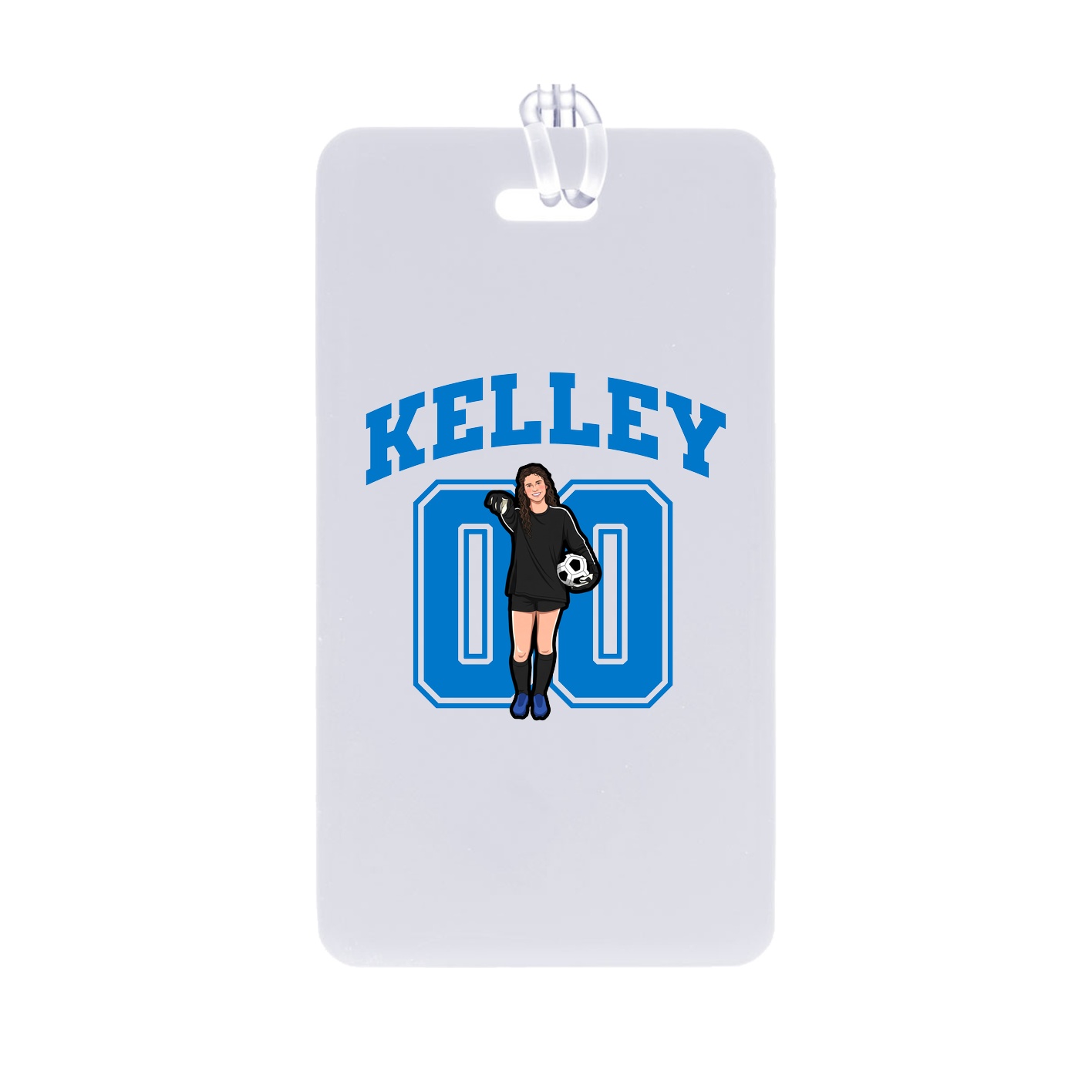 Bag Tag — Number in Classic