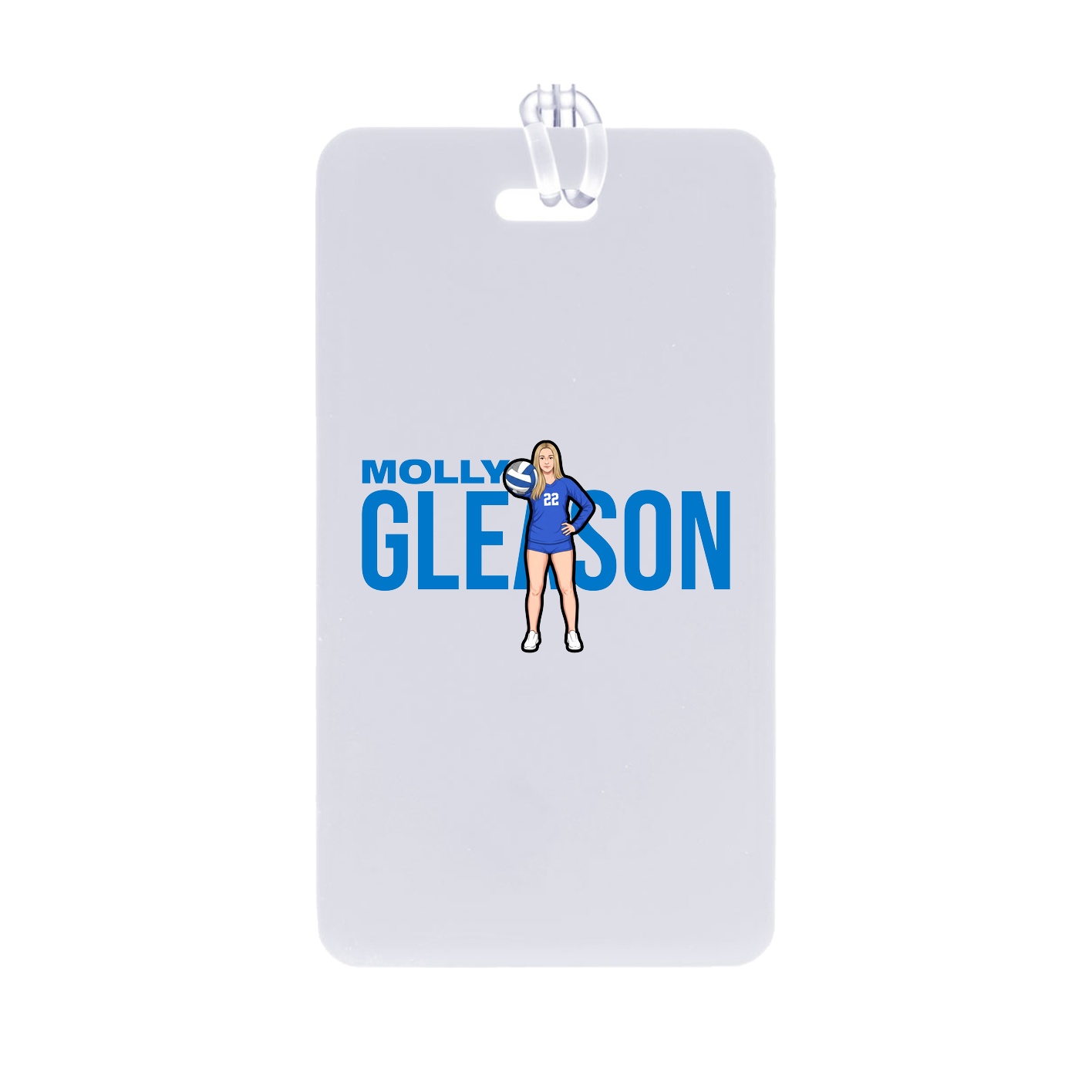 Bag Tag — Player Name in Classic