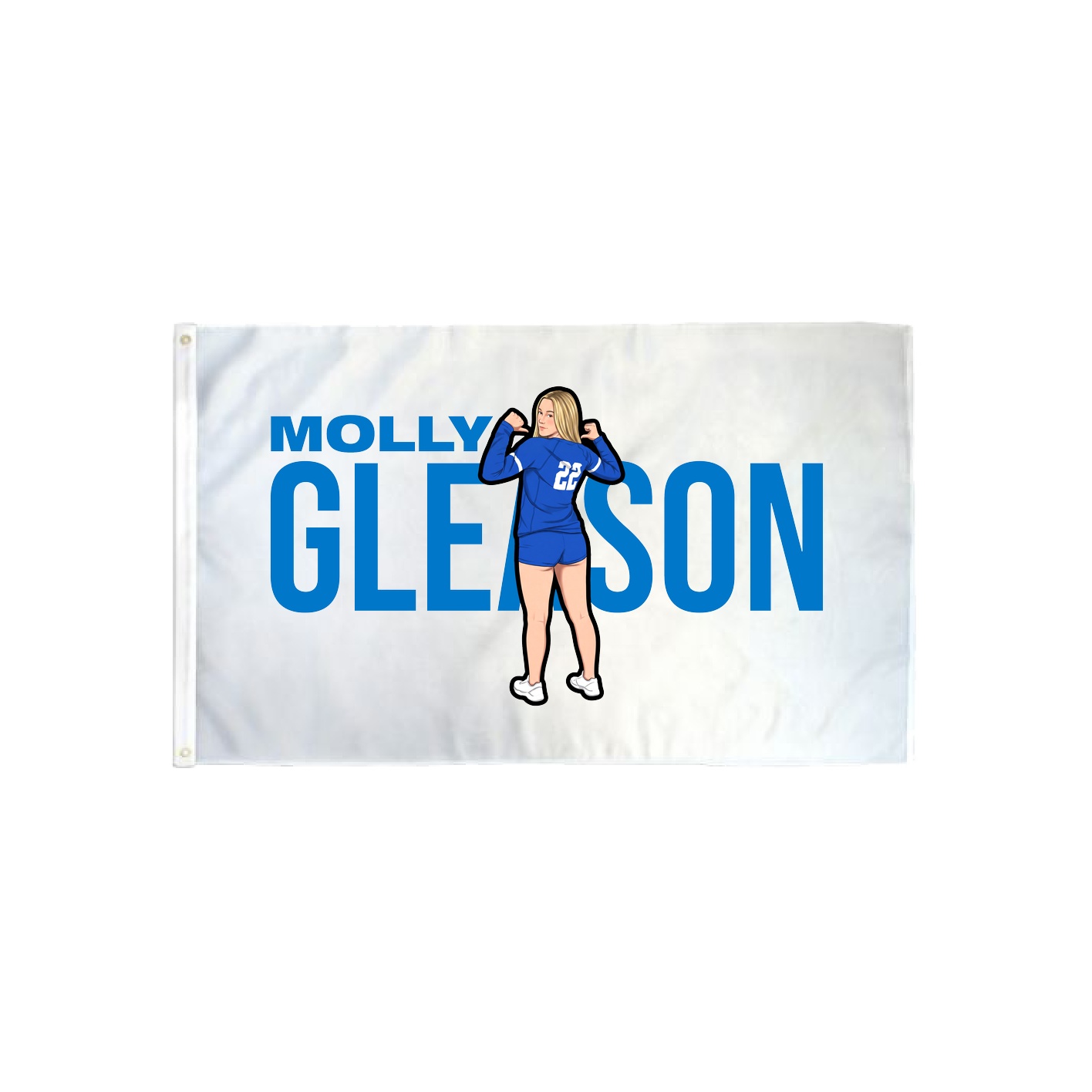 3x5 Flag — Player Name in Classic
