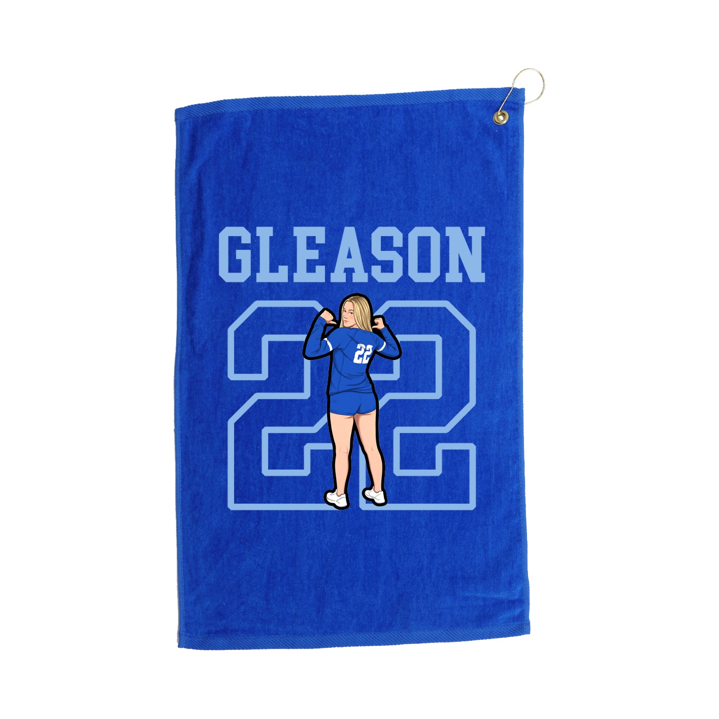 Golf Towel — Shirsey in Royal