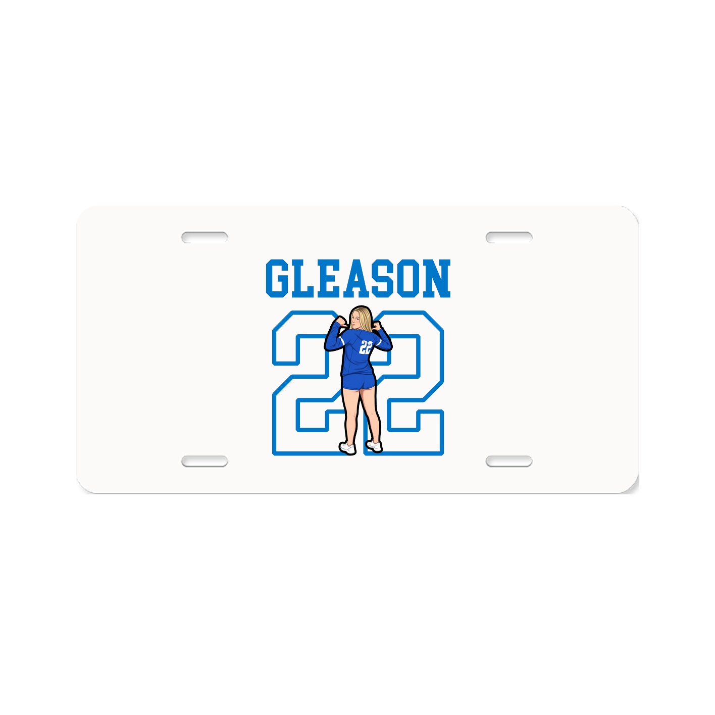 License Plate — Shirsey in Classic