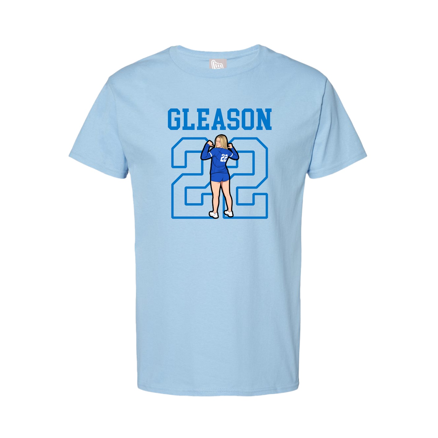 Youth Tee — Shirsey in Light Blue