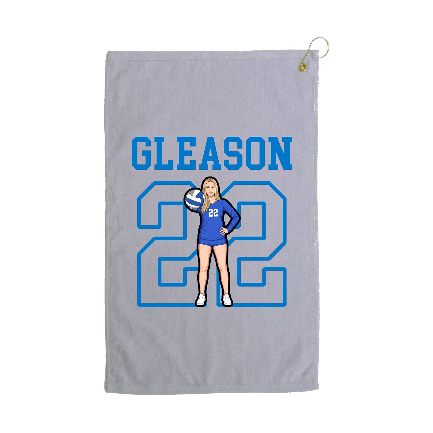 Golf Towel — Shirsey in Grey