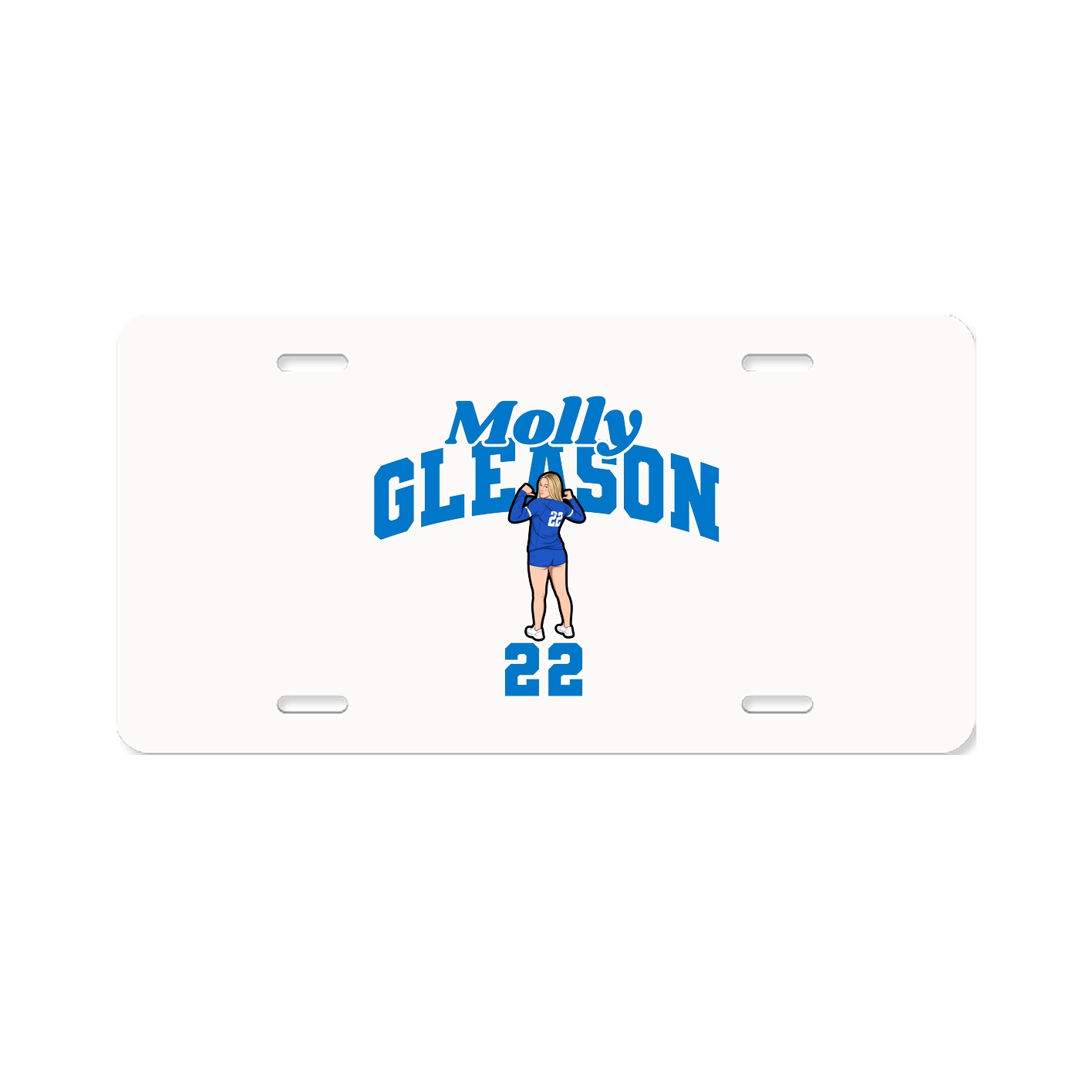 License Plate — Signature Arch in Classic