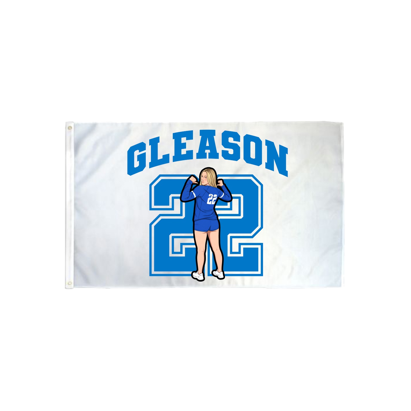 3x5 Flag — Number in Classic