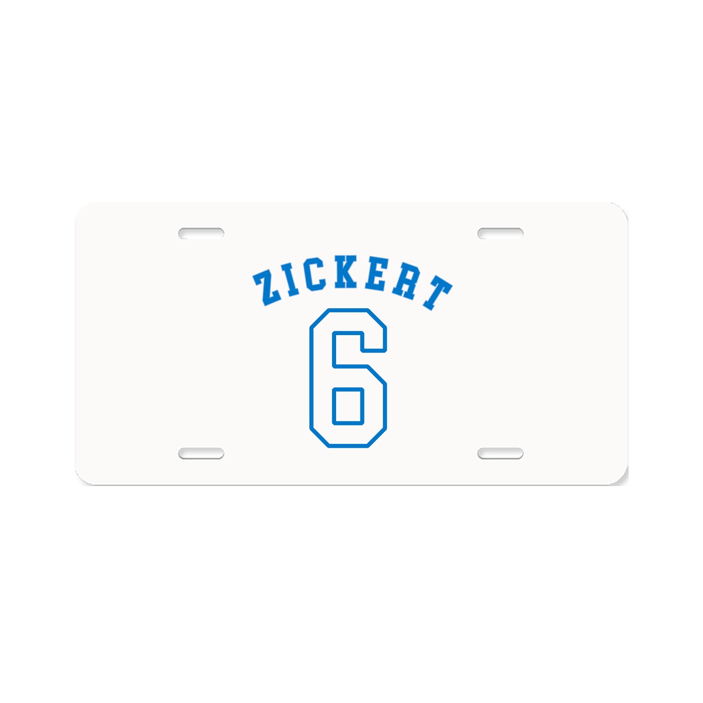 License Plate — Shirsey Arch in Classic