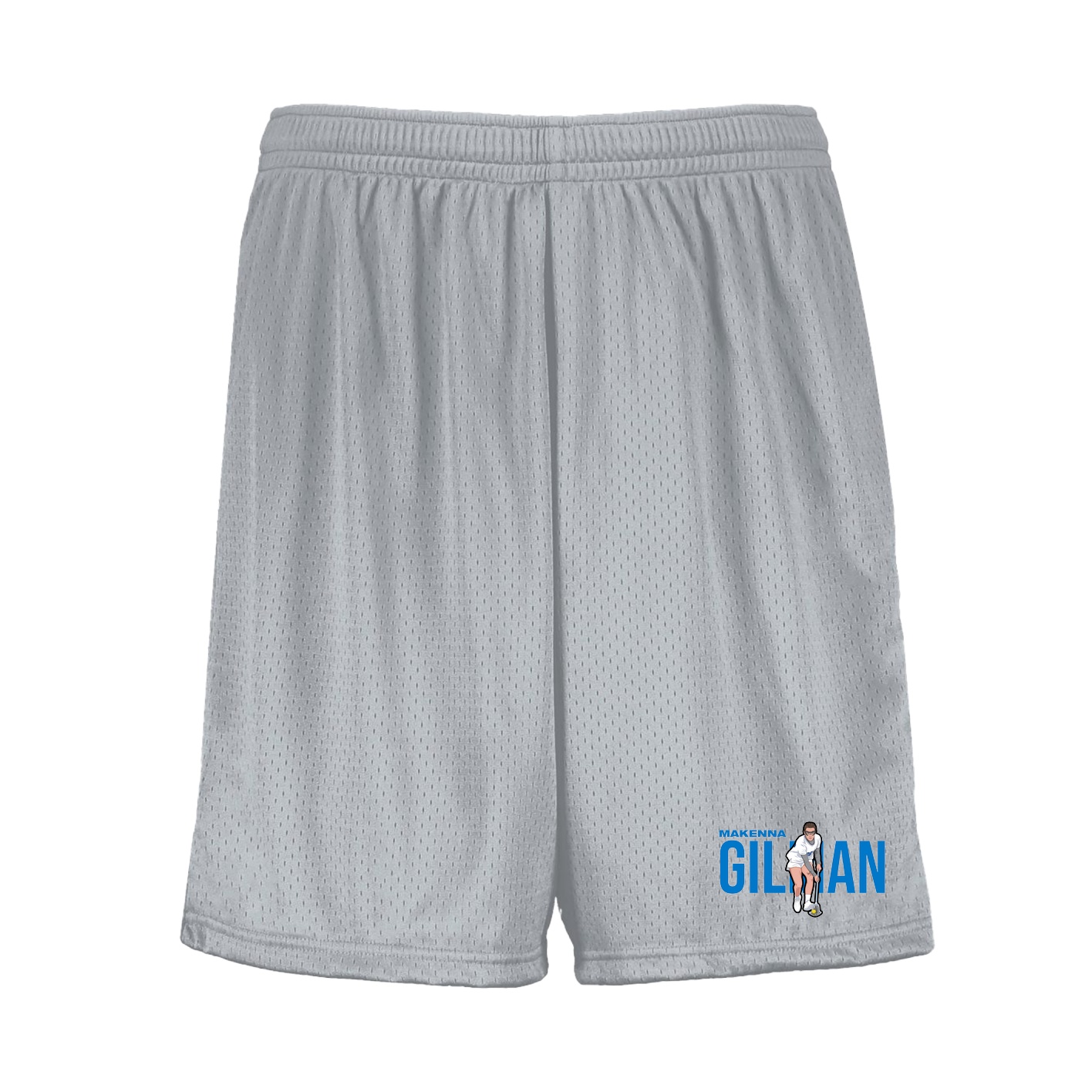 Shorts — Player Name in Silver