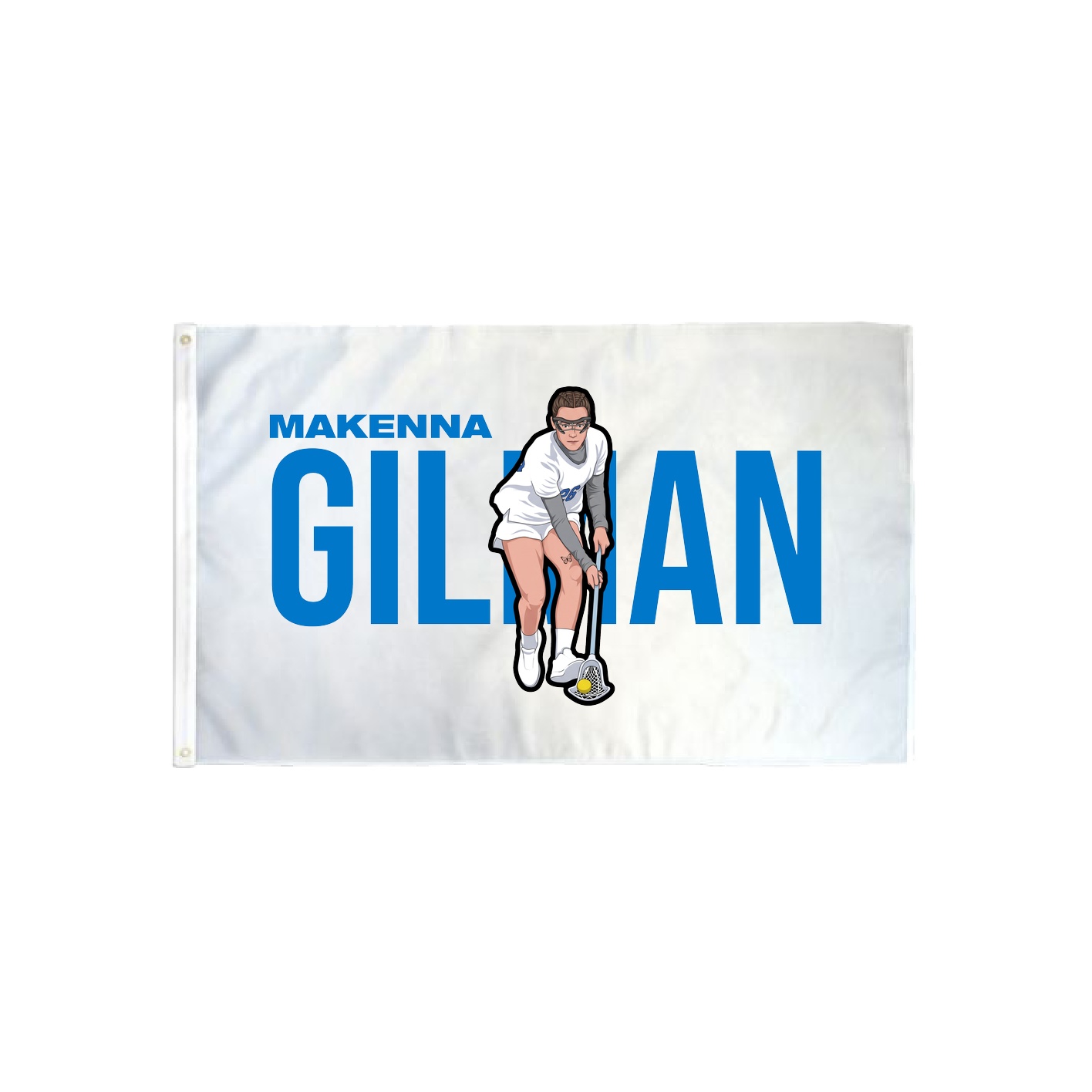 3x5 Flag — Player Name in Classic