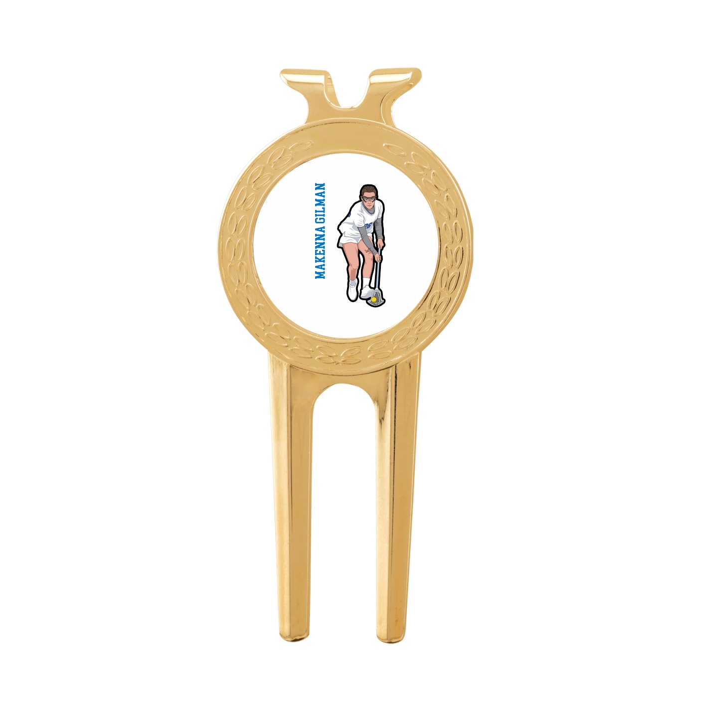 Divot Tool with Ball Marker — Name Vertical in Classic