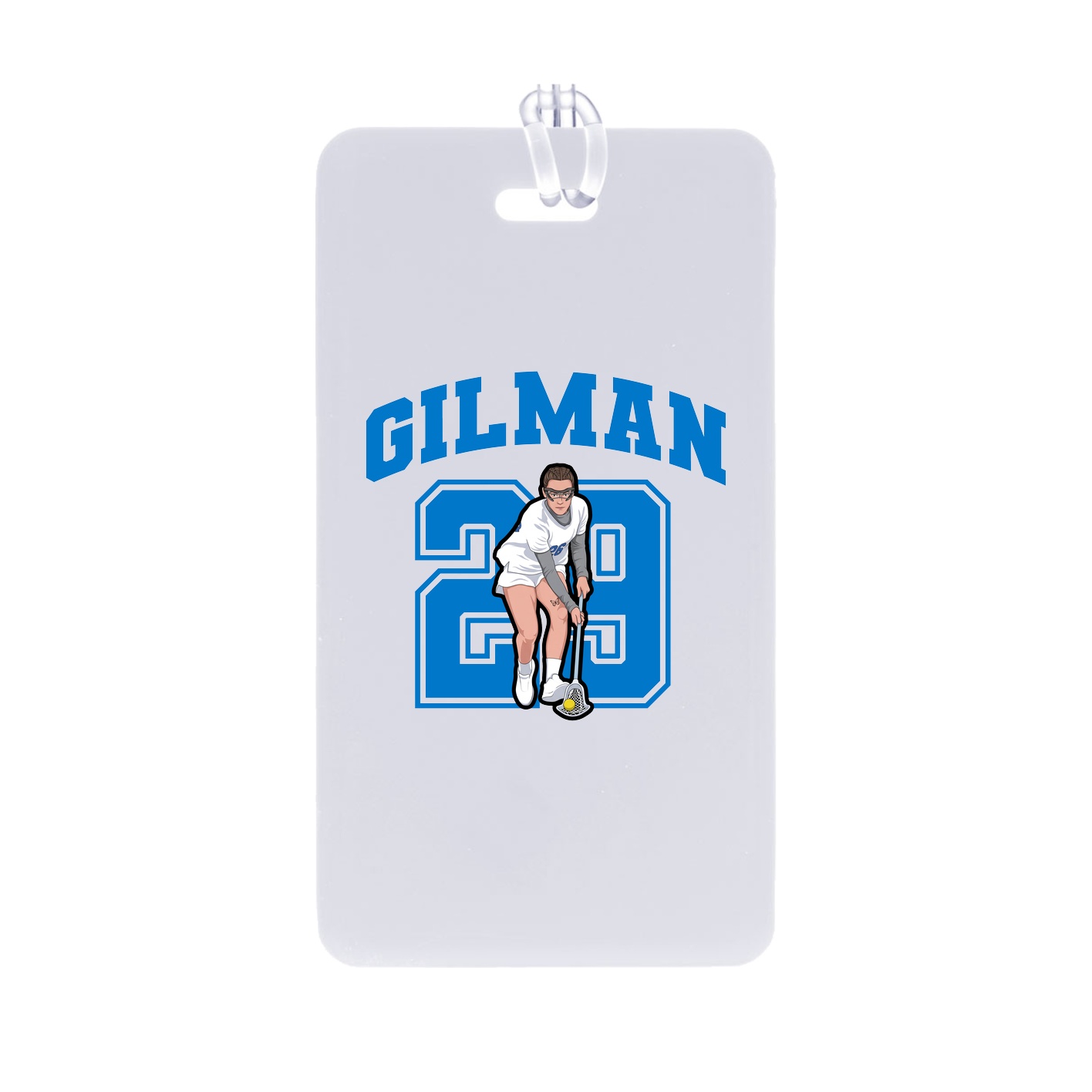Bag Tag — Number in Classic