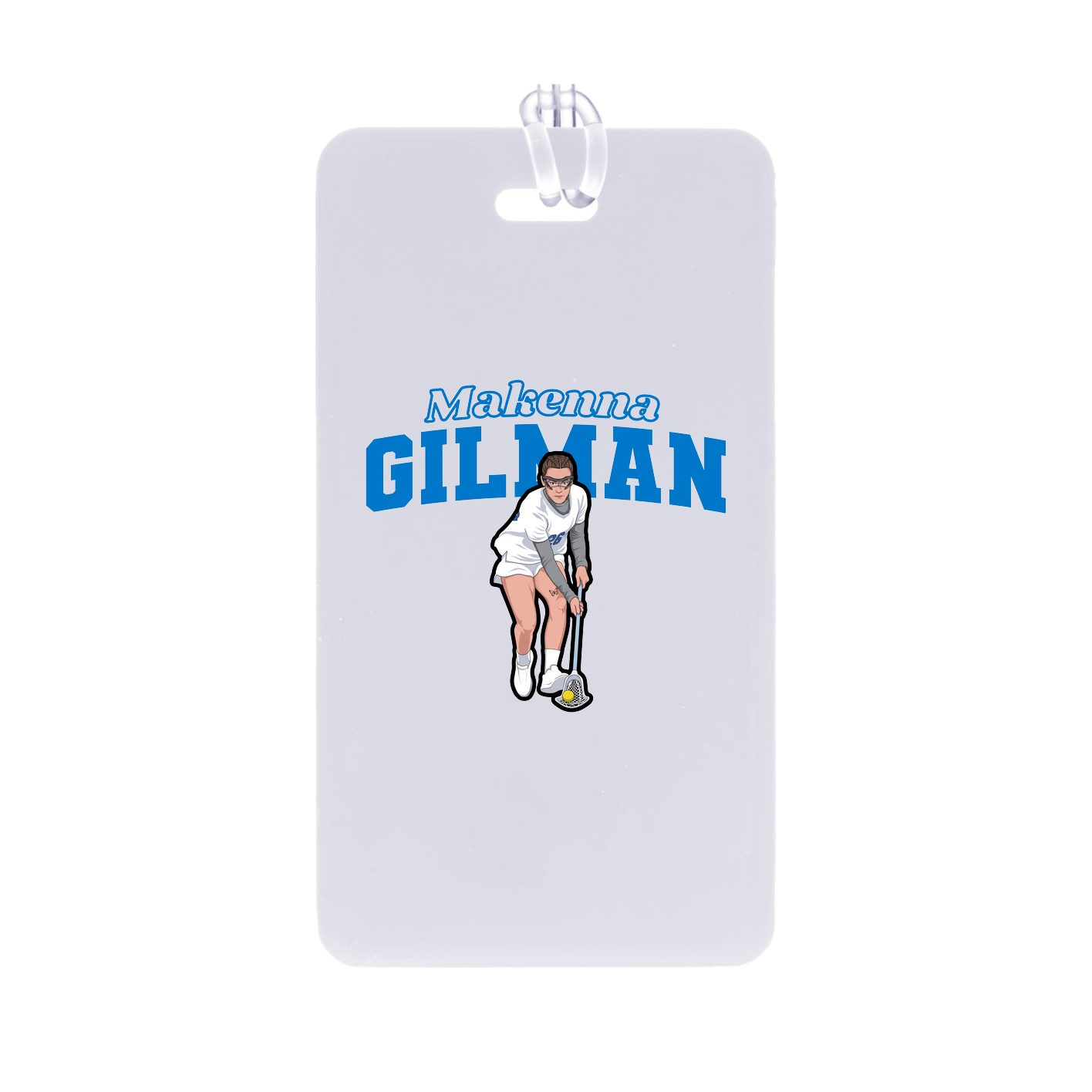 Bag Tag — Name Arch in Classic
