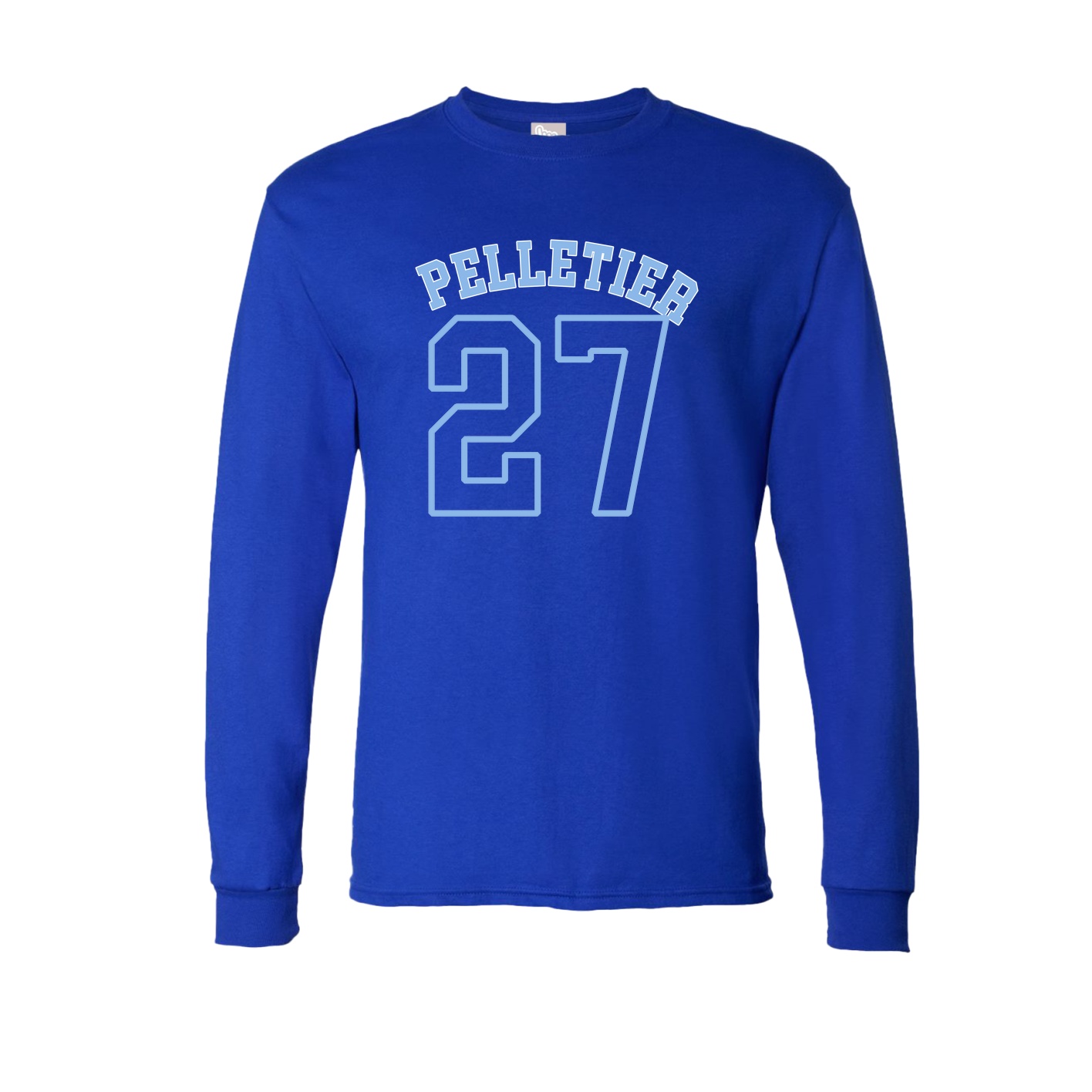Long Sleeve Tee — Shirsey Arch in Royal