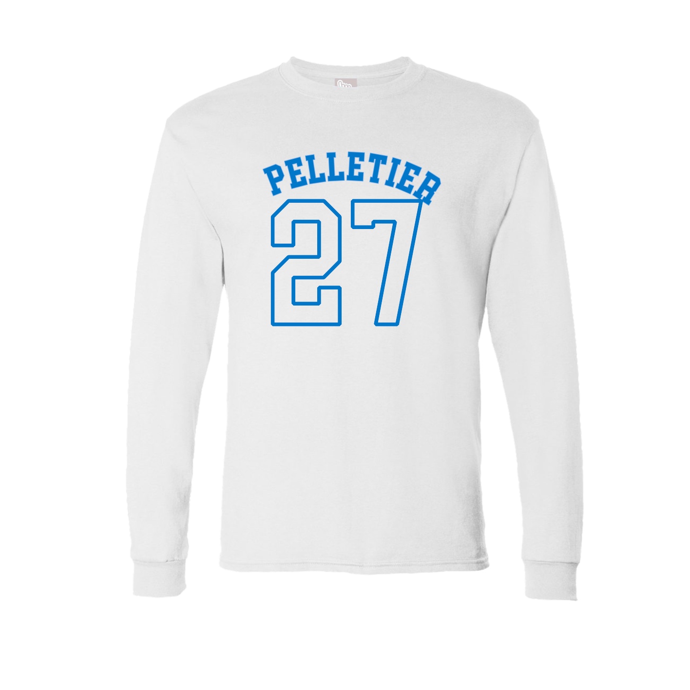 Long Sleeve Tee — Shirsey Arch in White
