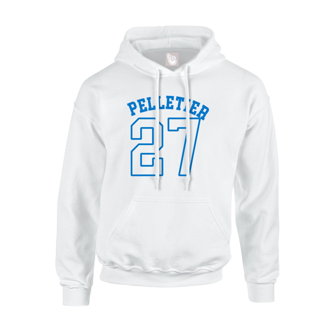 Hoodie — Shirsey Arch in White