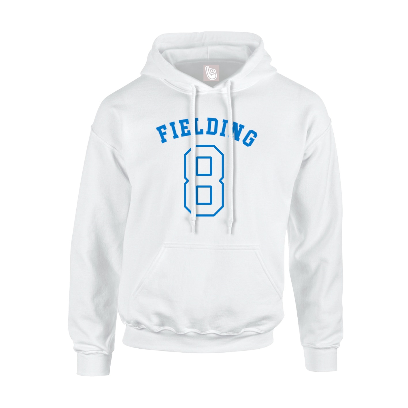 Hoodie — Shirsey Arch in White