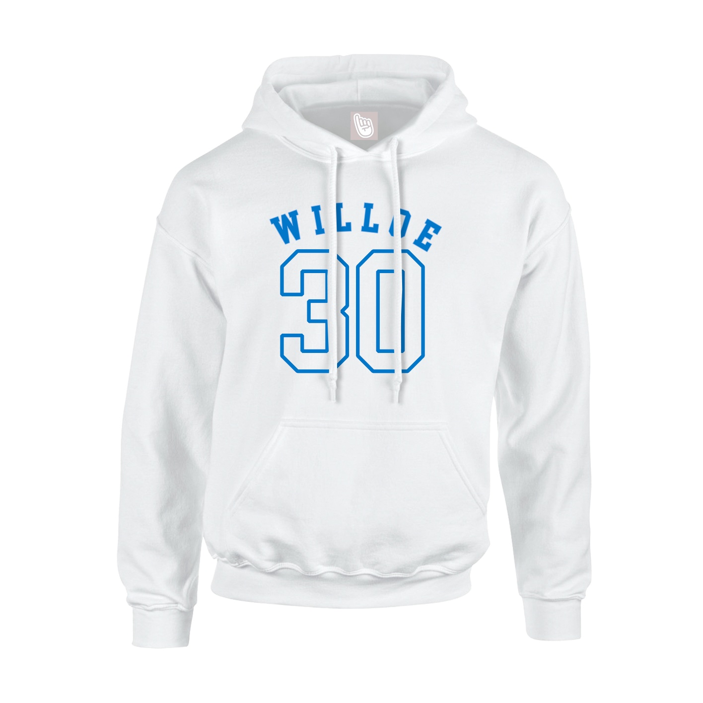 Hoodie — Shirsey Arch in White