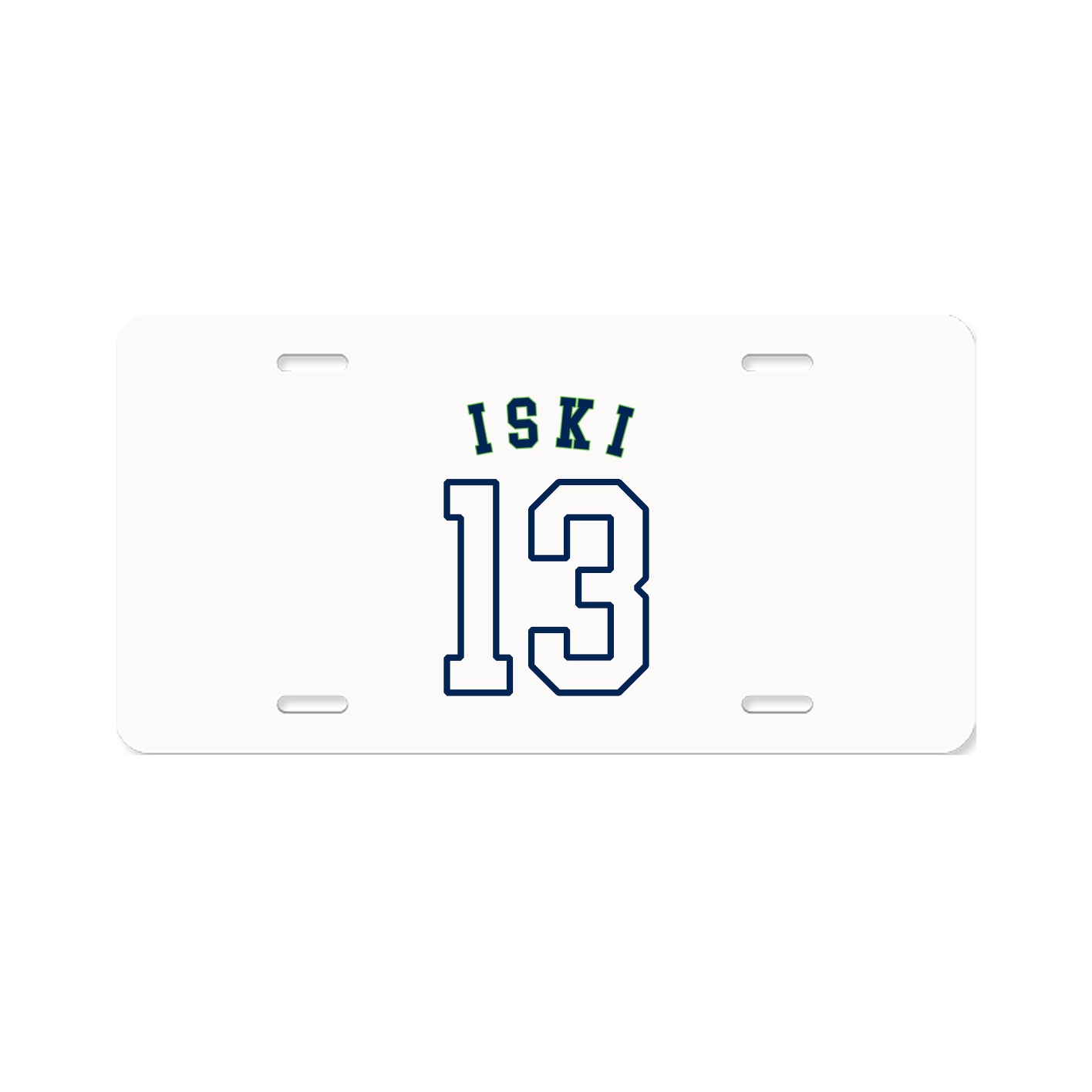 License Plate — Shirsey Arch in Classic