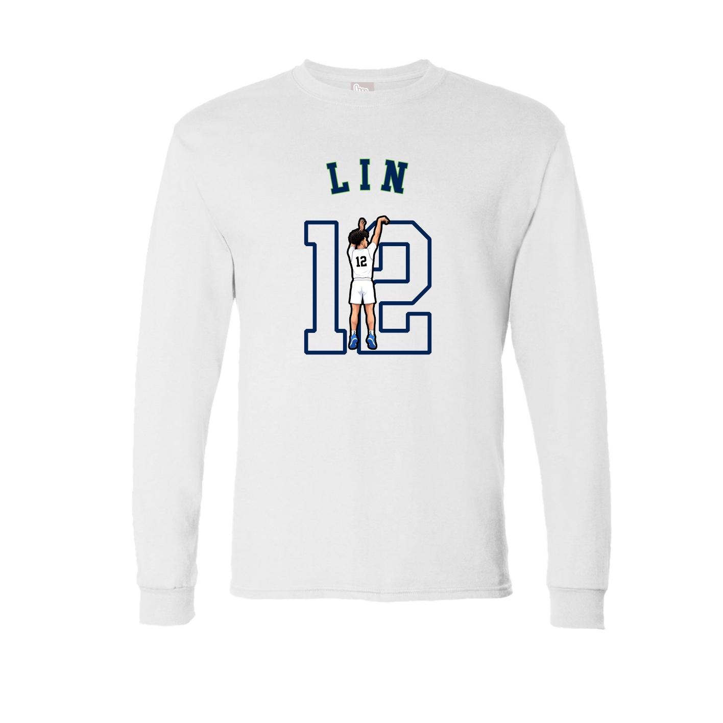 Long Sleeve Tee — Shirsey Arch in White