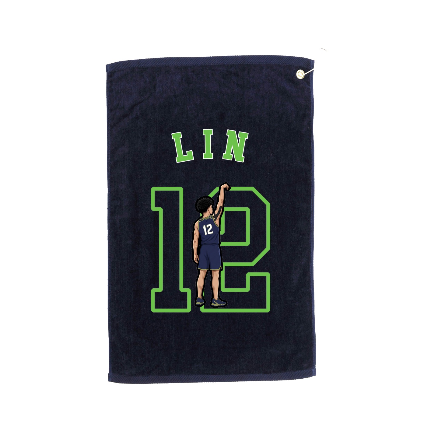 Golf Towel — Shirsey Arch in Navy