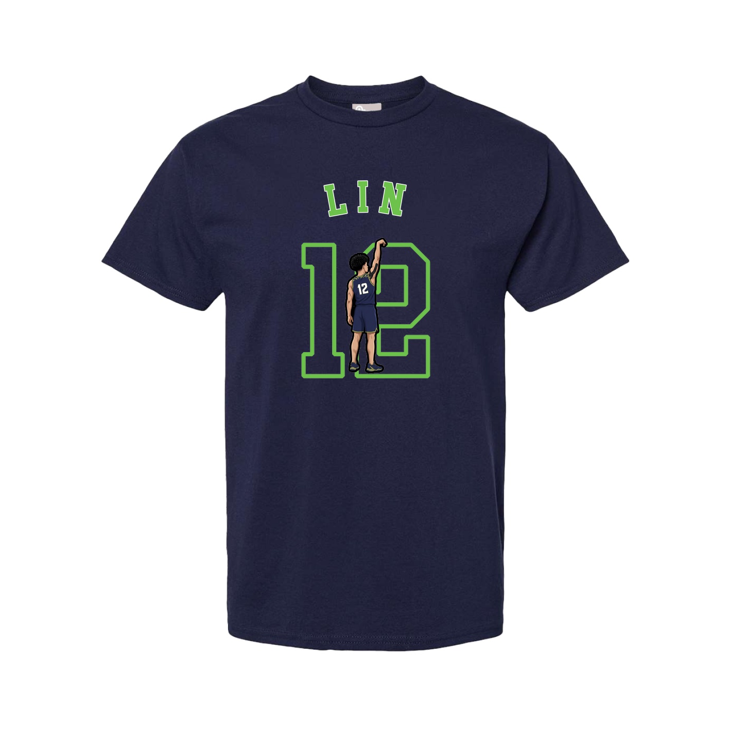 Youth Tee — Shirsey Arch in Navy