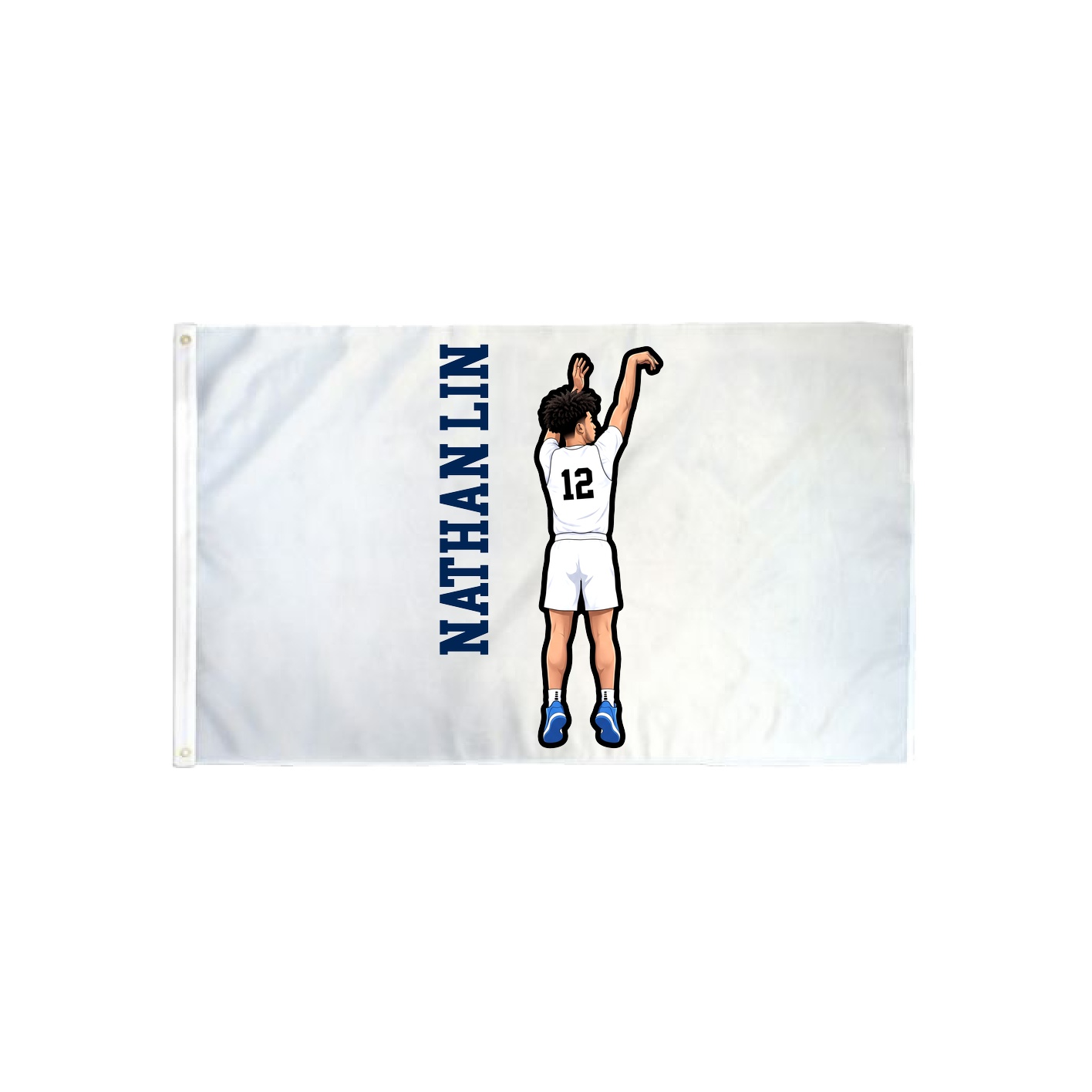 3x5 Flag — Name Vertical in Classic