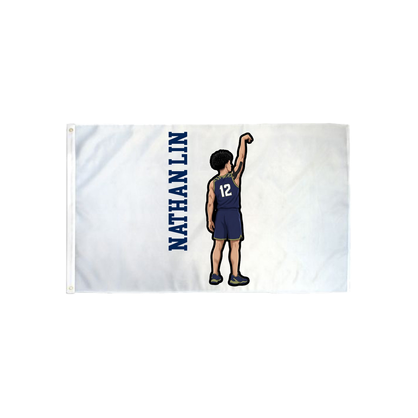 3x5 Flag — Name Vertical in Classic