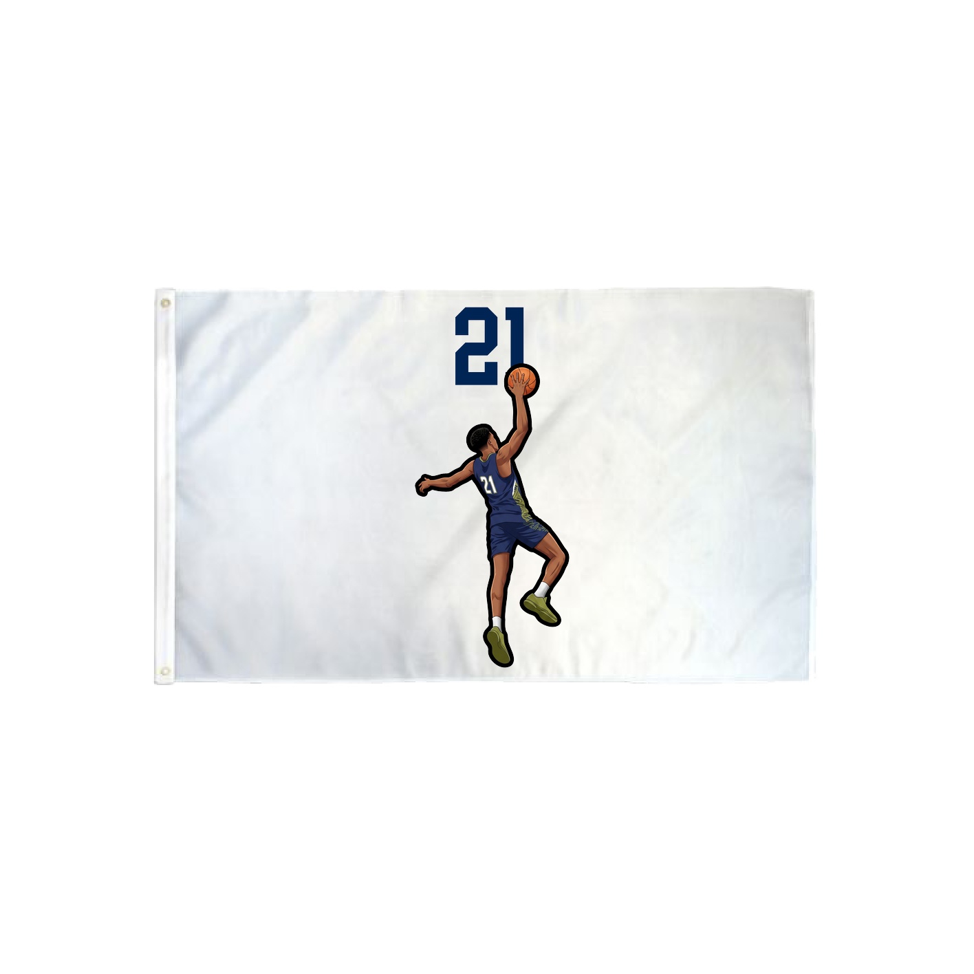 3x5 Flag — Number Top in Classic