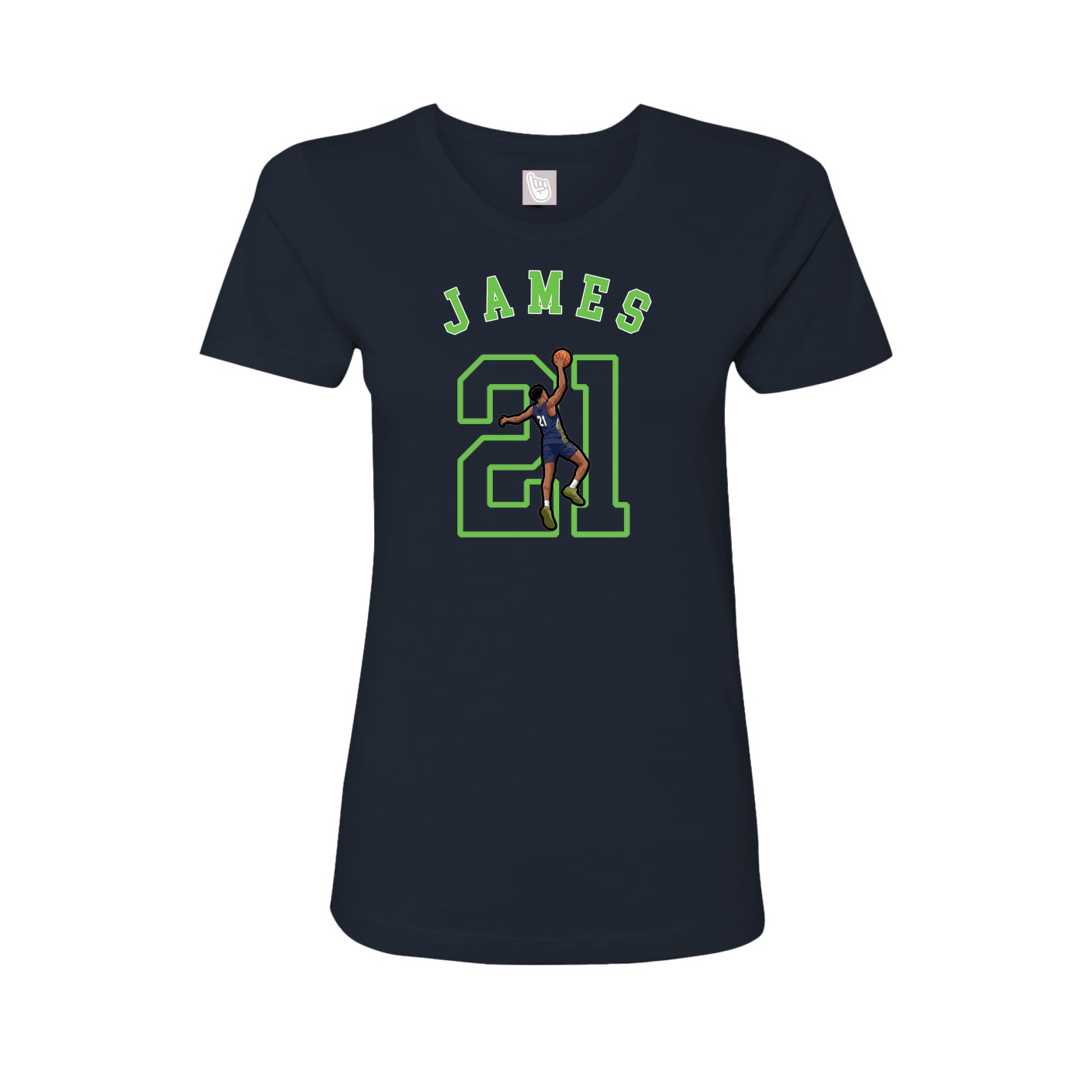 Womens Tee — Shirsey Arch in Navy