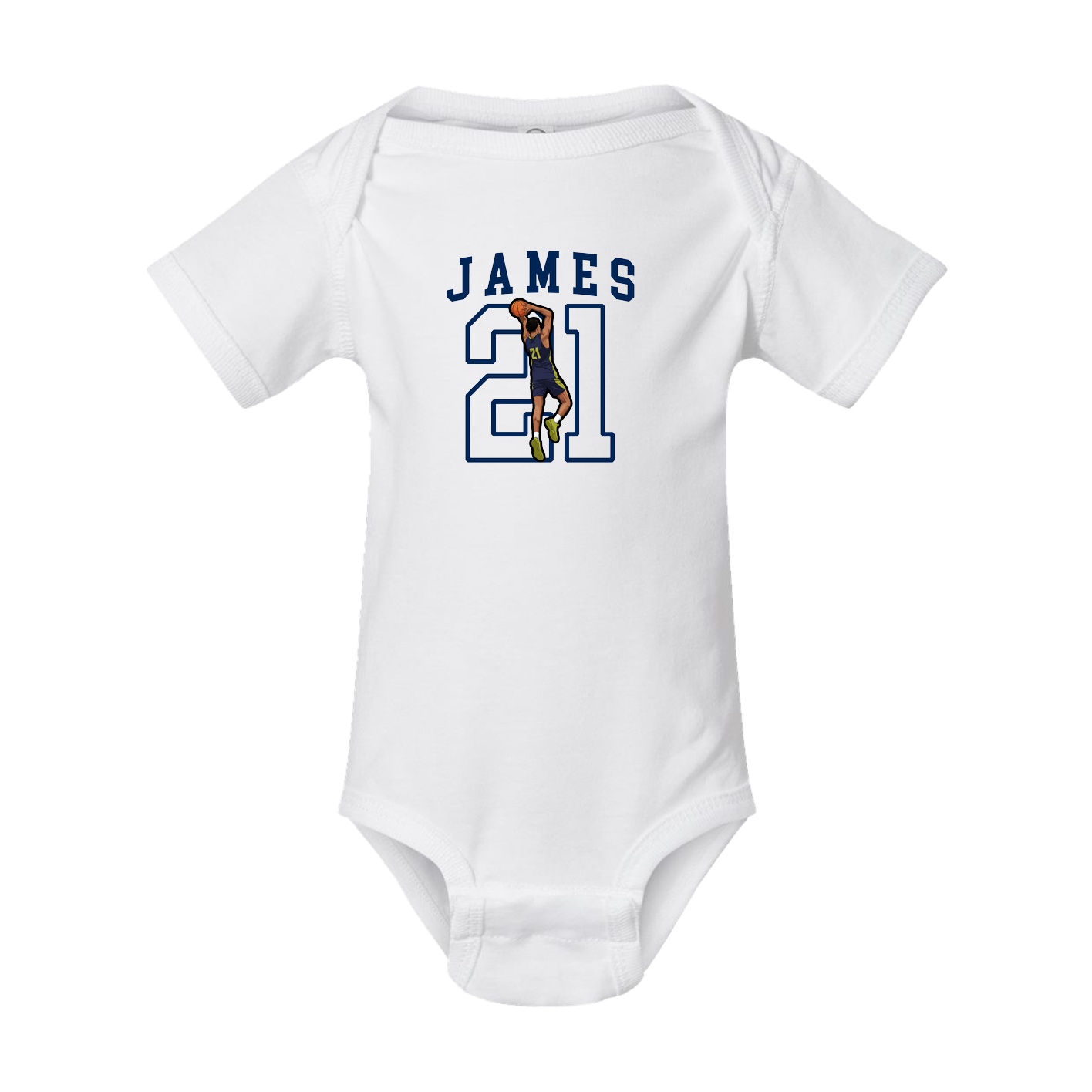 Baby Onesie — Shirsey in White
