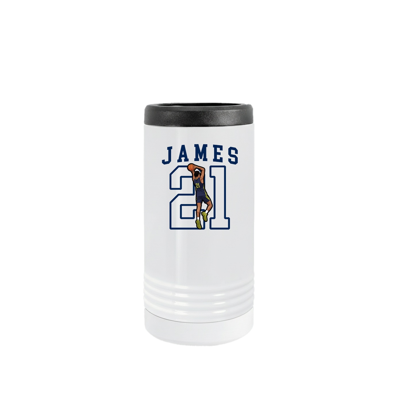 Slim Beverage Holder — Shirsey in White