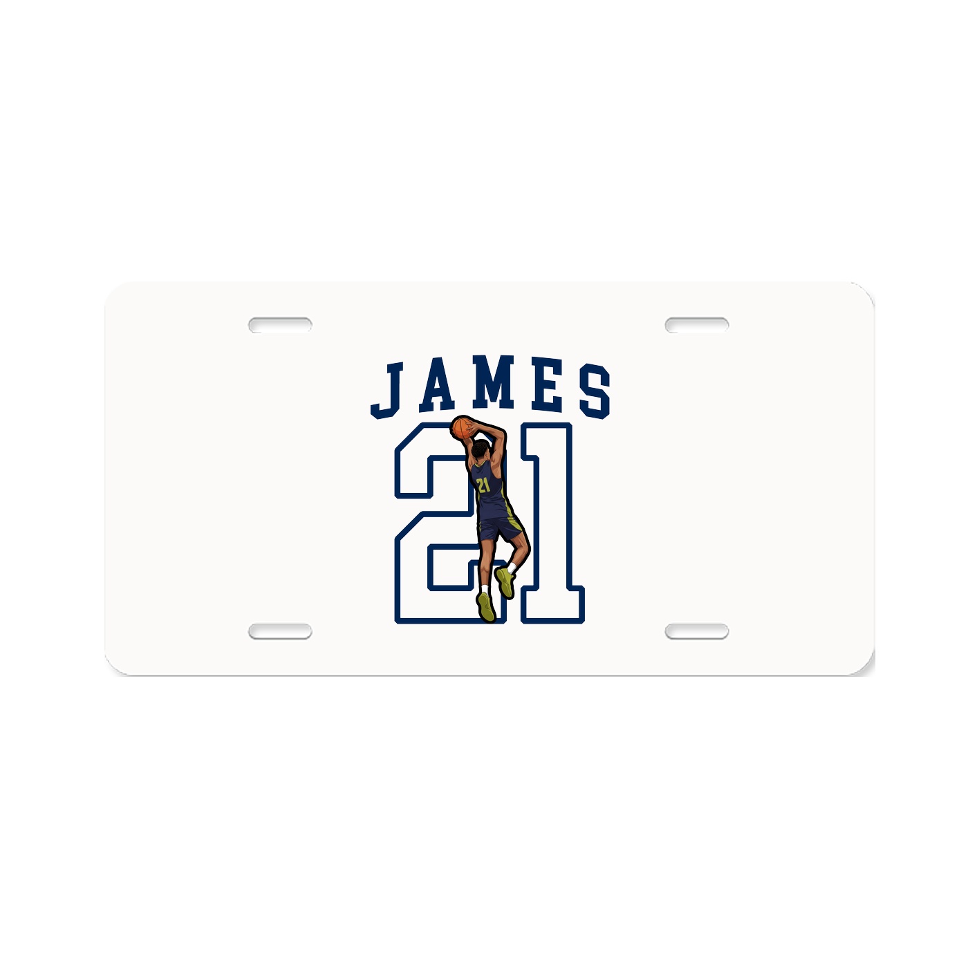 Aluminum License Plate