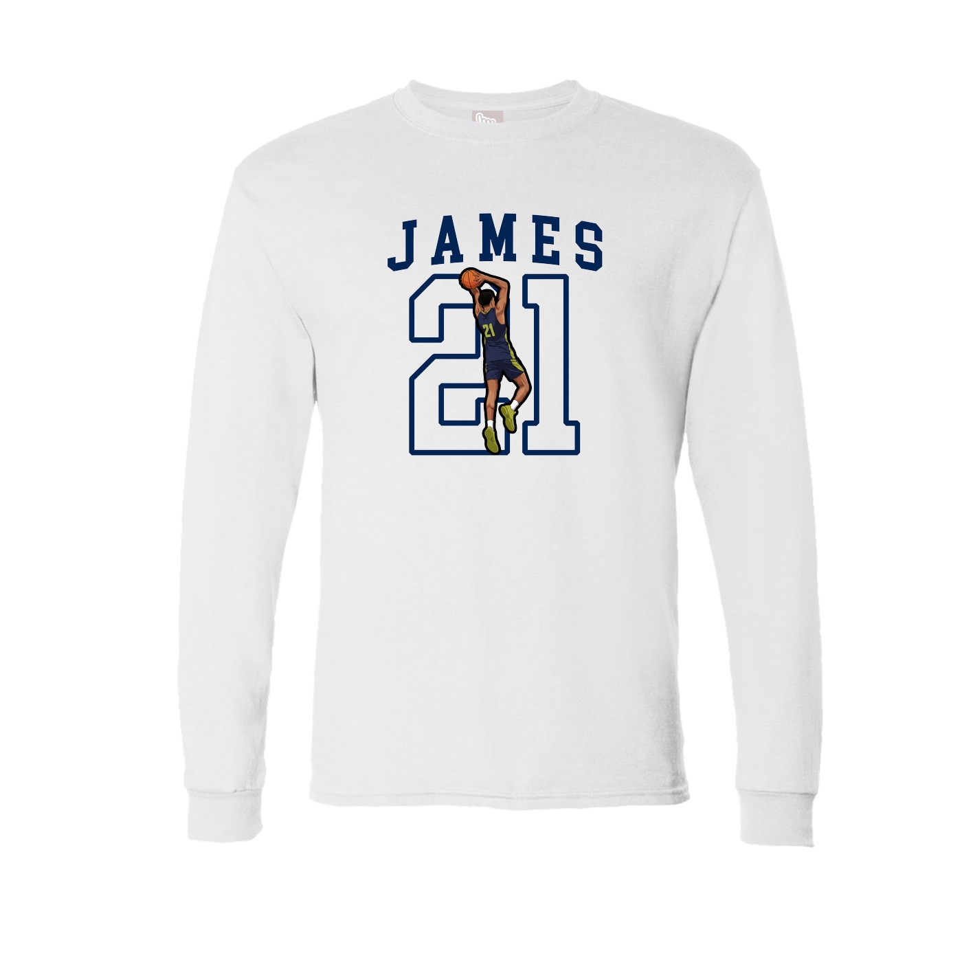 Long Sleeve Tee — Shirsey in White
