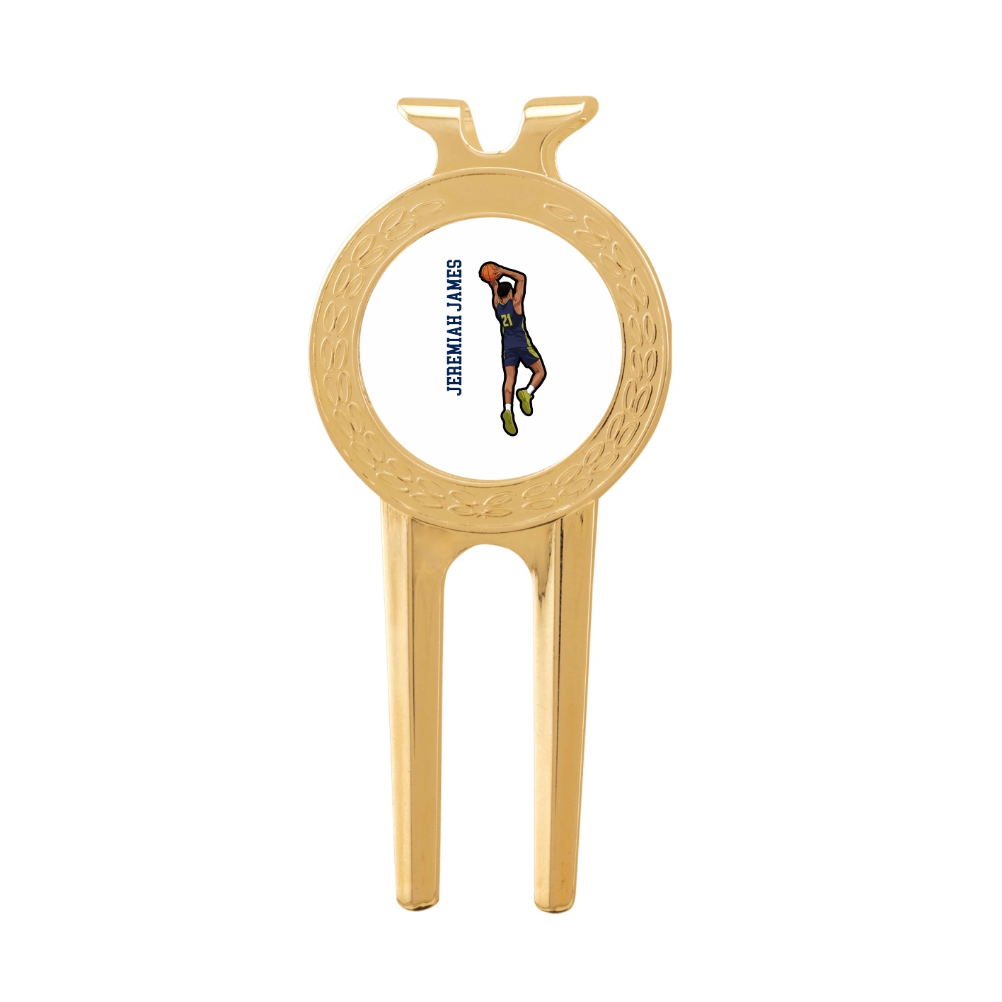 Divot Tool with Ball Marker — Name Vertical in Classic