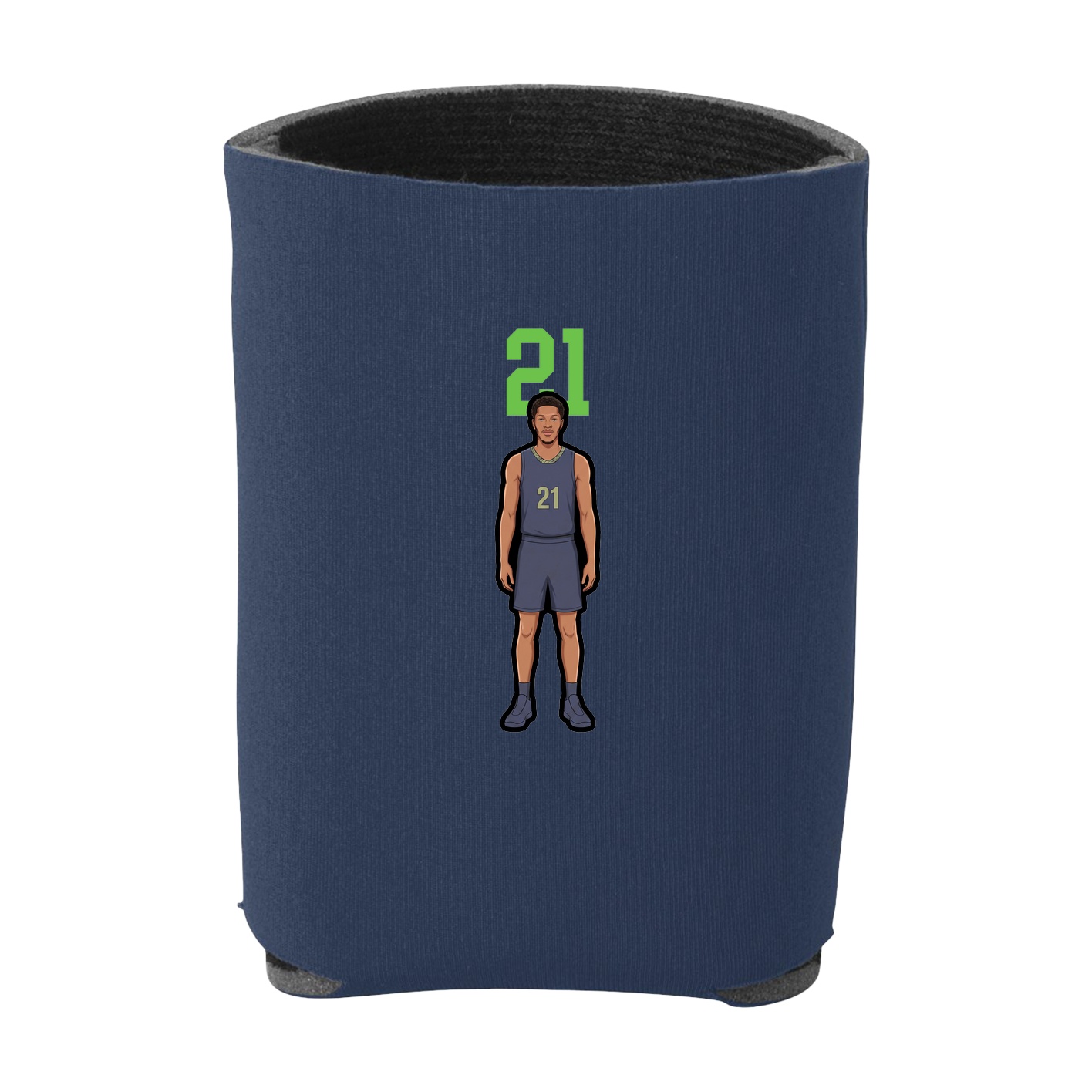 Can Holder — Number Top in Navy