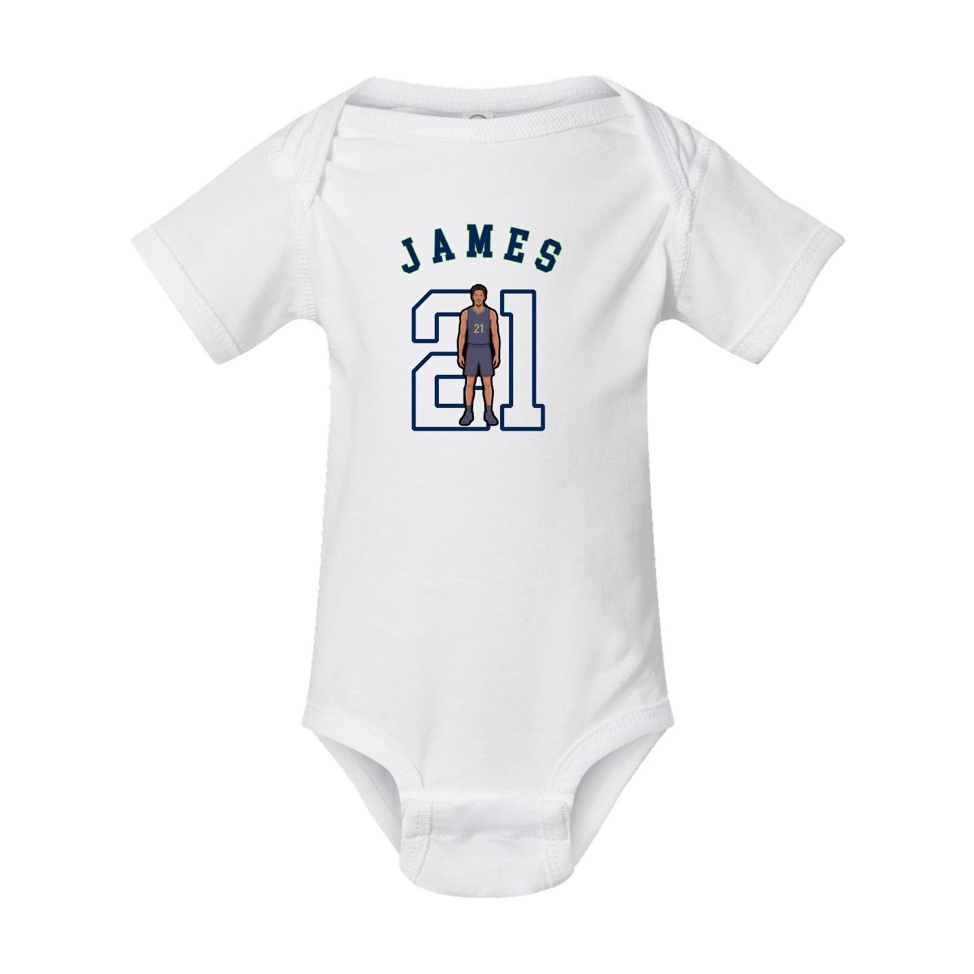Baby Onesie — Shirsey Arch in White