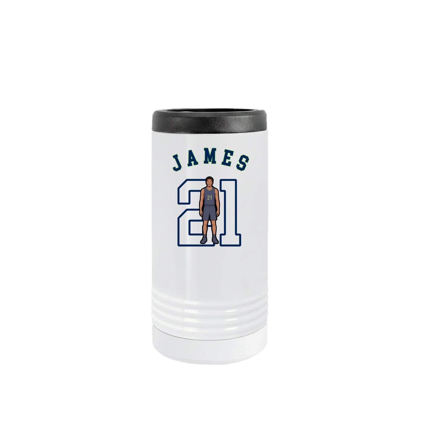 Slim Beverage Holder — Shirsey Arch in White