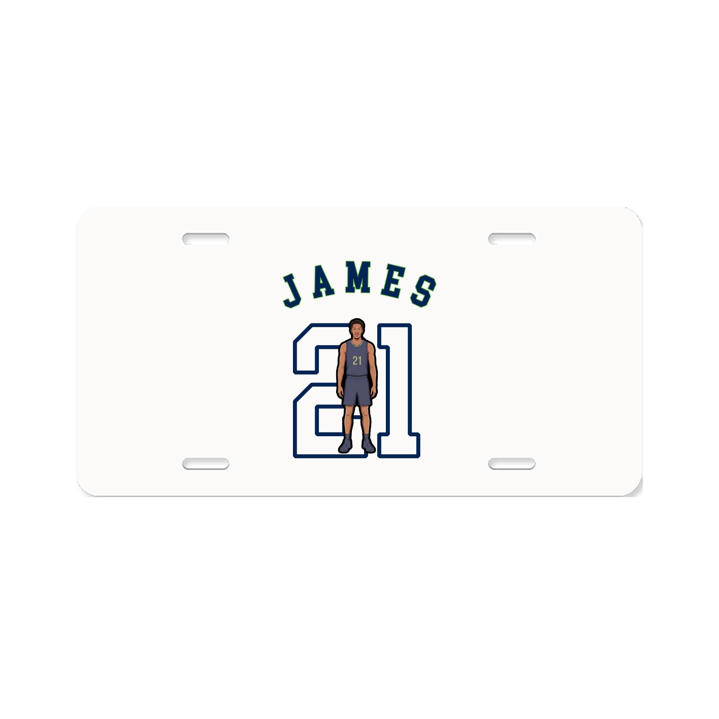 License Plate — Shirsey Arch in Classic