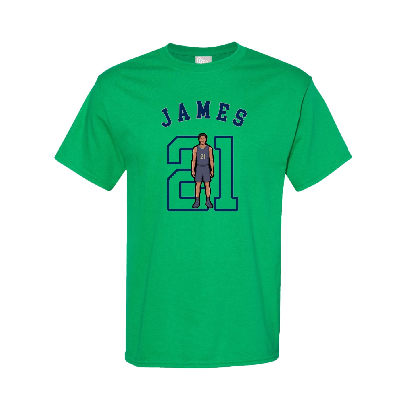 Youth Tee — Shirsey Arch in Green