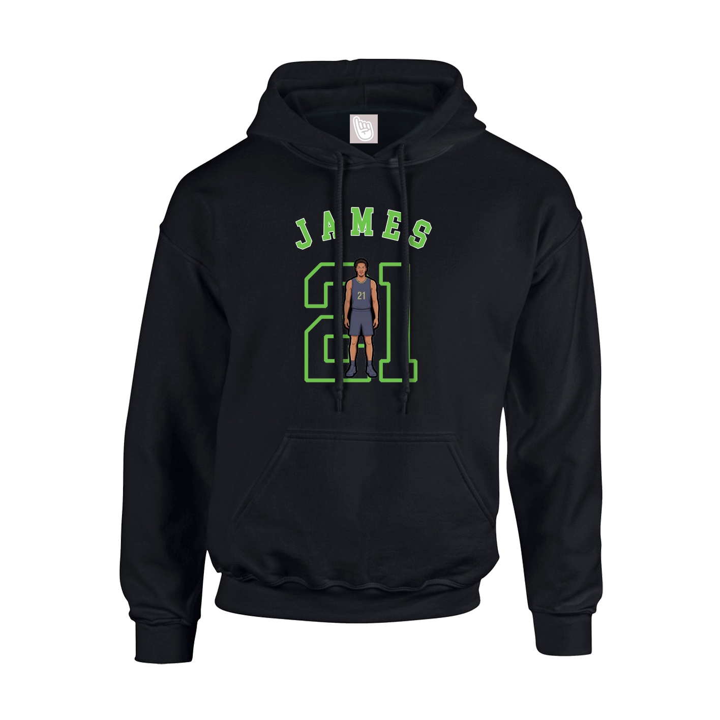 Hoodie — Shirsey Arch in Black