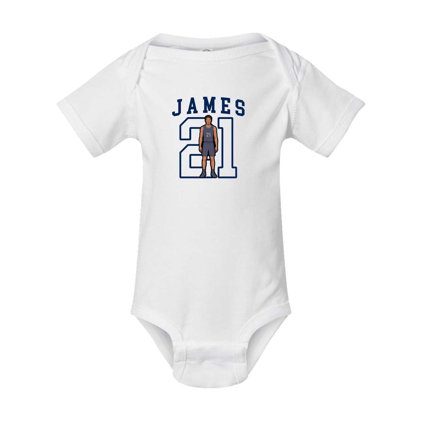 Baby Onesie — Shirsey in White