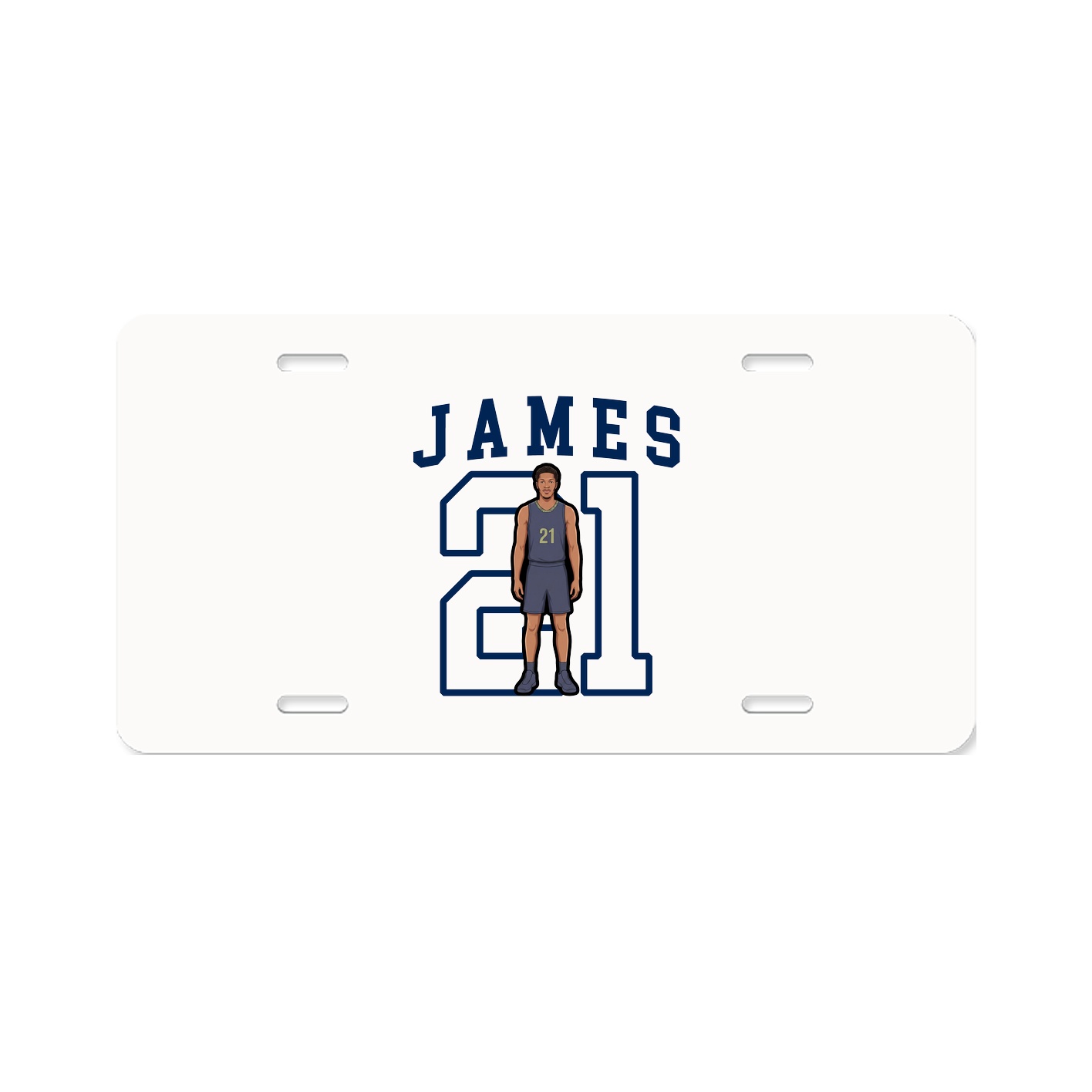 License Plate — Shirsey in Classic