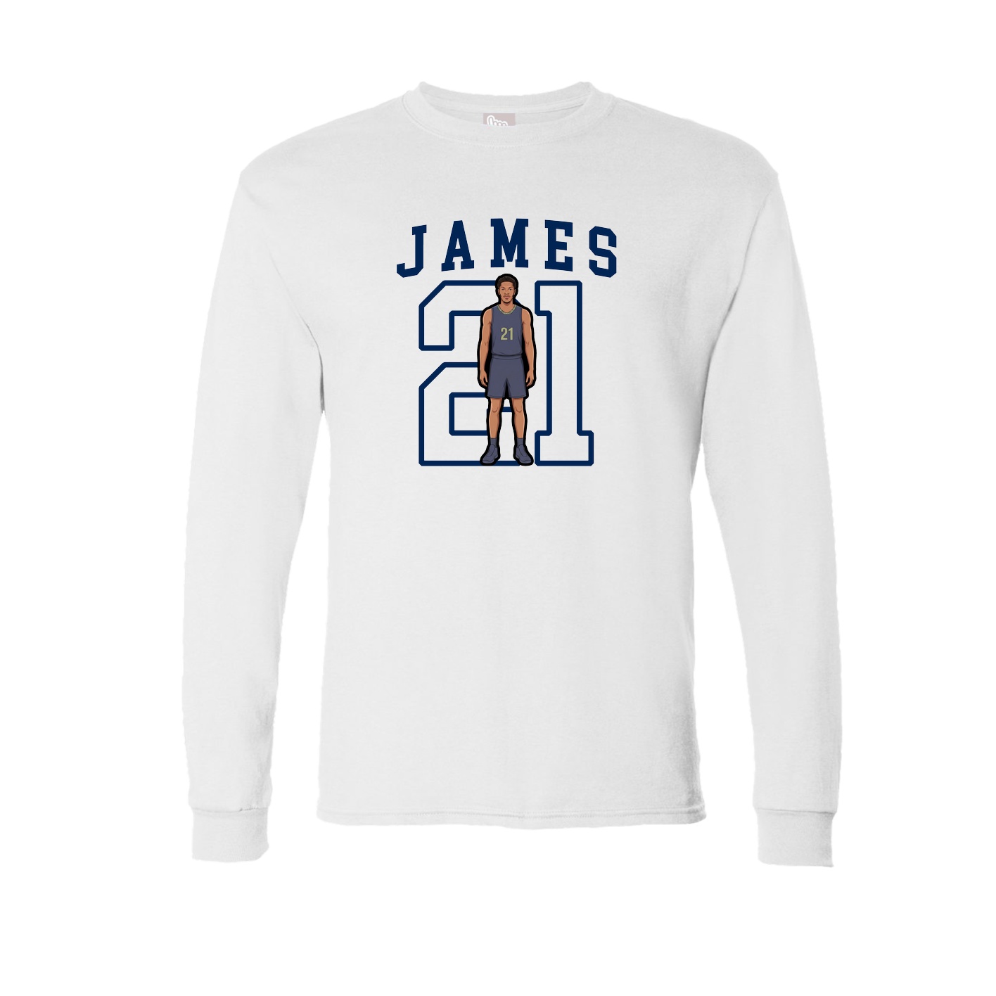 Long Sleeve Tee — Shirsey in White